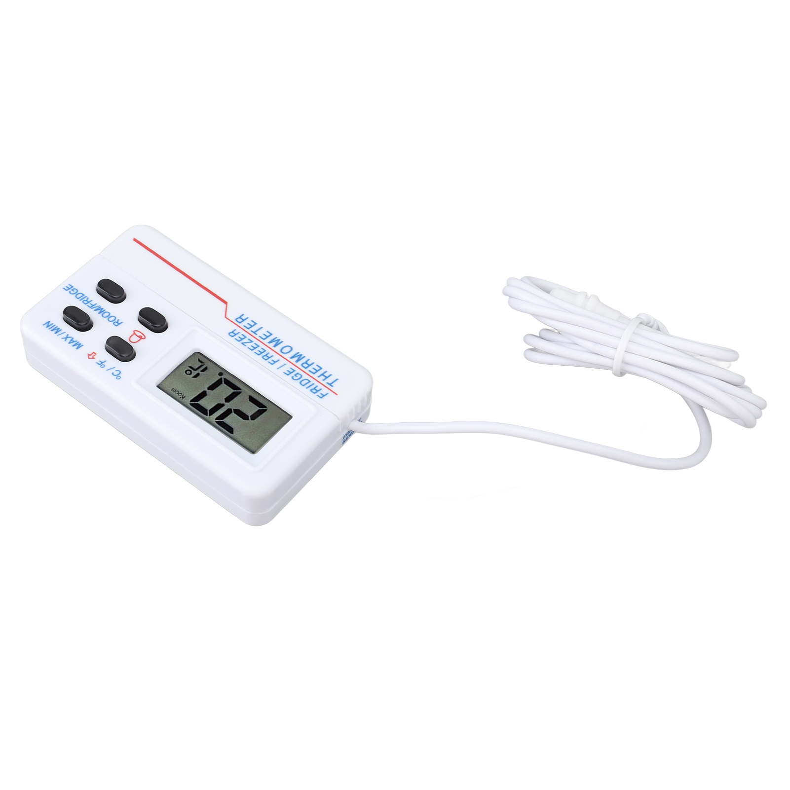 Digitales Kühlschrankthermometer -50 °c Bis 70 °c / 58 °f Bis 158 °f Hochpräzises Digitales Gefrierschrank-temperaturmessgerät Mit Alarmfunktion