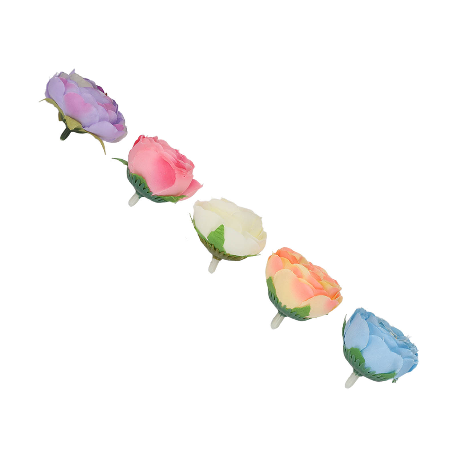 50 Kamelienblüten, Diy-dekorationen, Tischdekoration, Künstliche Blütenköpfe, Künstliche Rosenköpfe, Kleine Blütenknospen