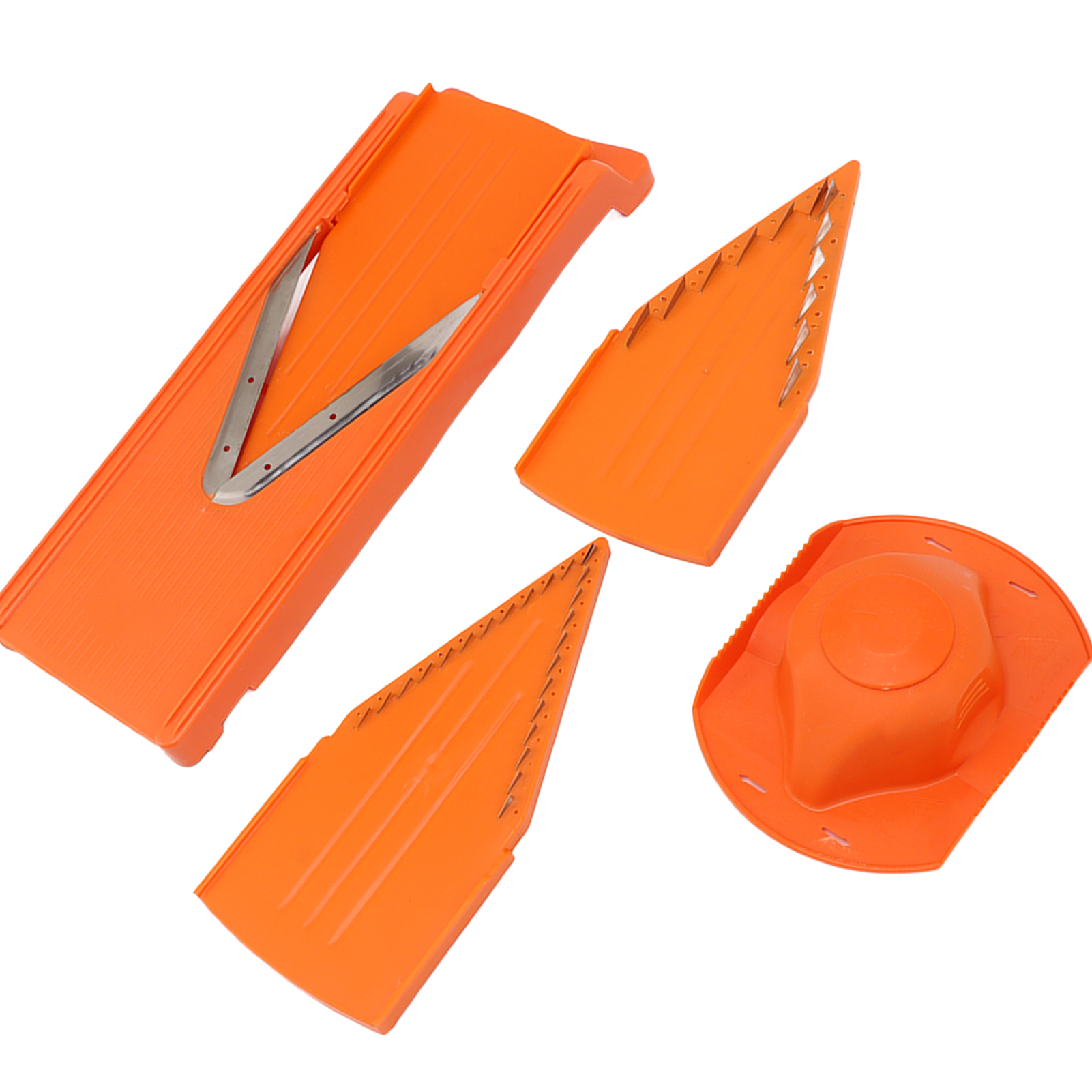 V-klingen-mandoline, Manueller Gemüseschneider, Gemüsekochwerkzeug Mit Edelstahlklinge, Handschutz