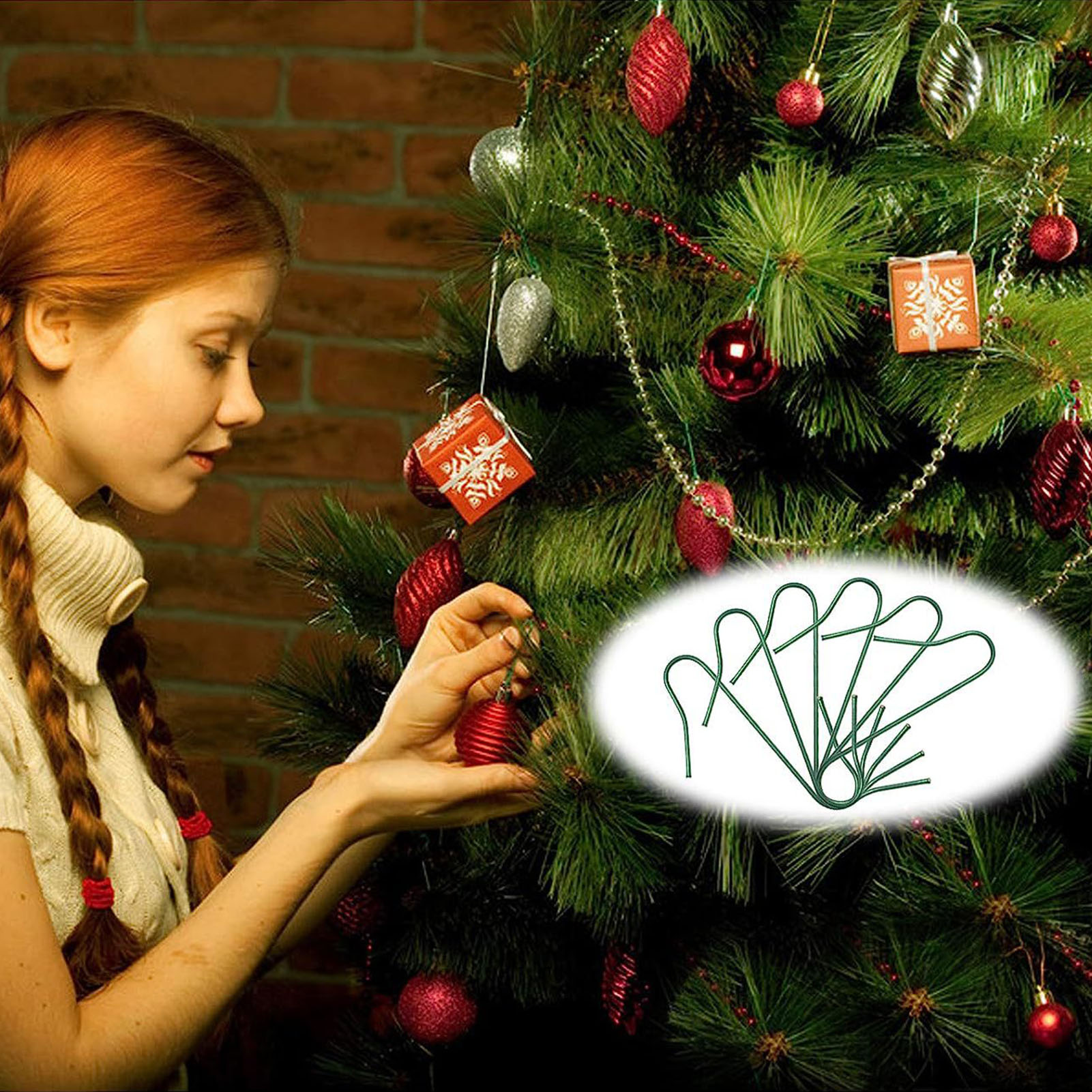 Haken Für Weihnachtsdekorationen, Haken Für Weihnachtskugeln