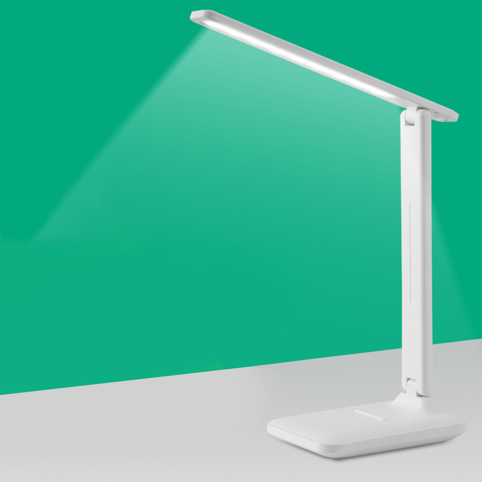 Faltbare Schreibtischlampe Mit Einstellbarer Farbtemperatur Und Helligkeit, Augenschonend, Für Studentenwohnheime, 4000-mah-lithium-akku
