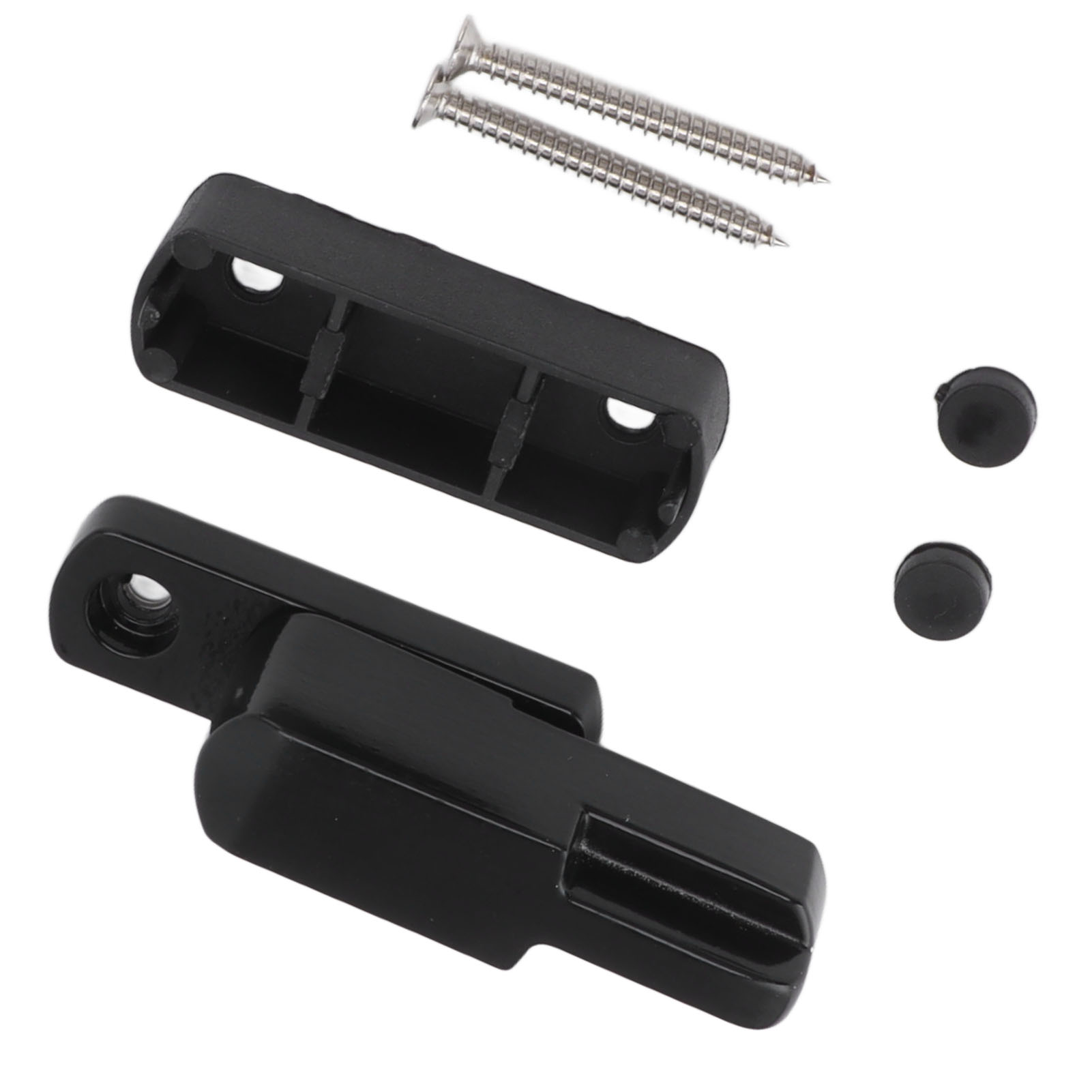 Fensterriegel Aus Aluminiumlegierung (t-typ), Schiebefensterriegel, Kindersicherung, Sicherheitssystem Für Zuhause, Schwarz