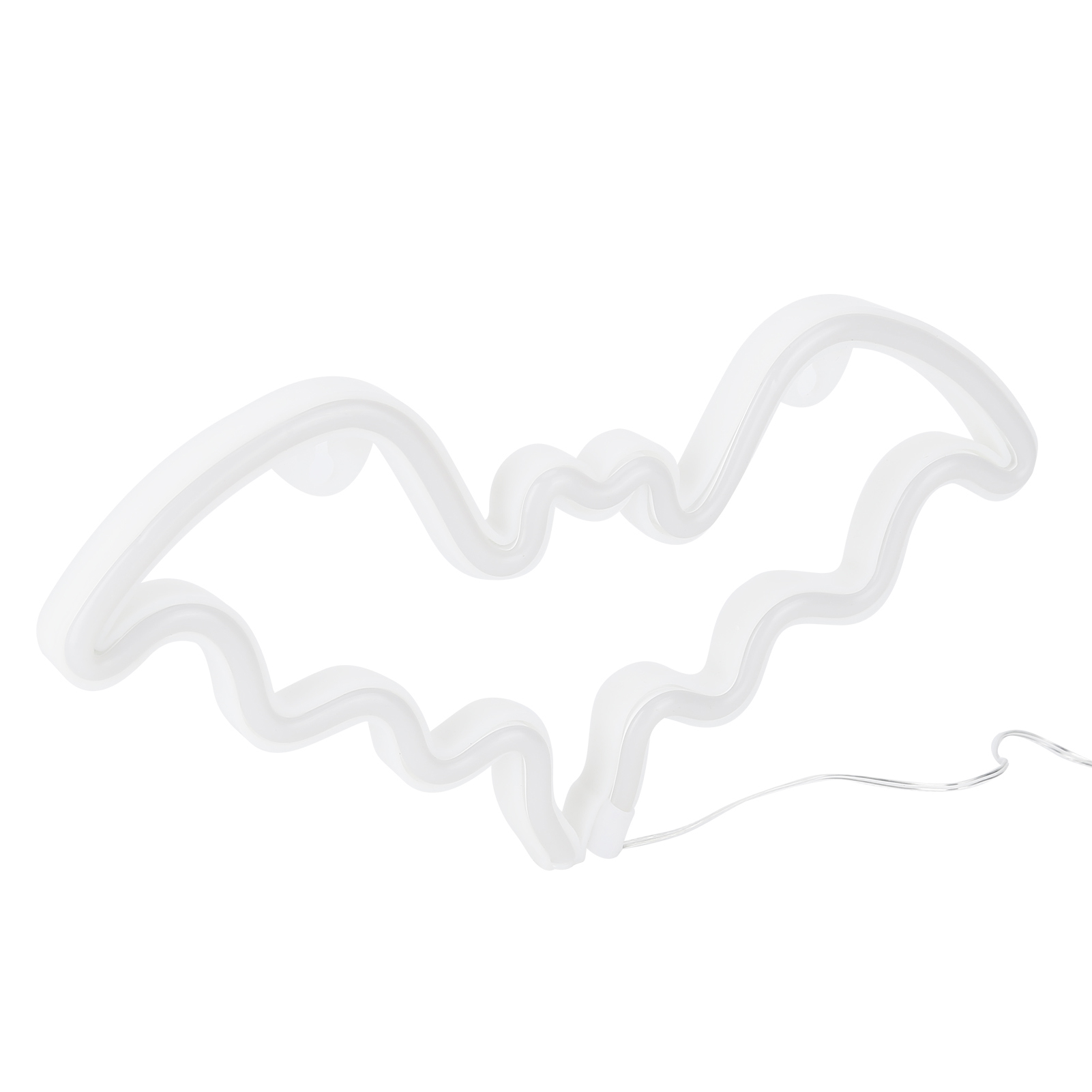 Innovative, Fledermausförmige Led-neonlampe In Rosa Für Weihnachtsfeierdekorationen