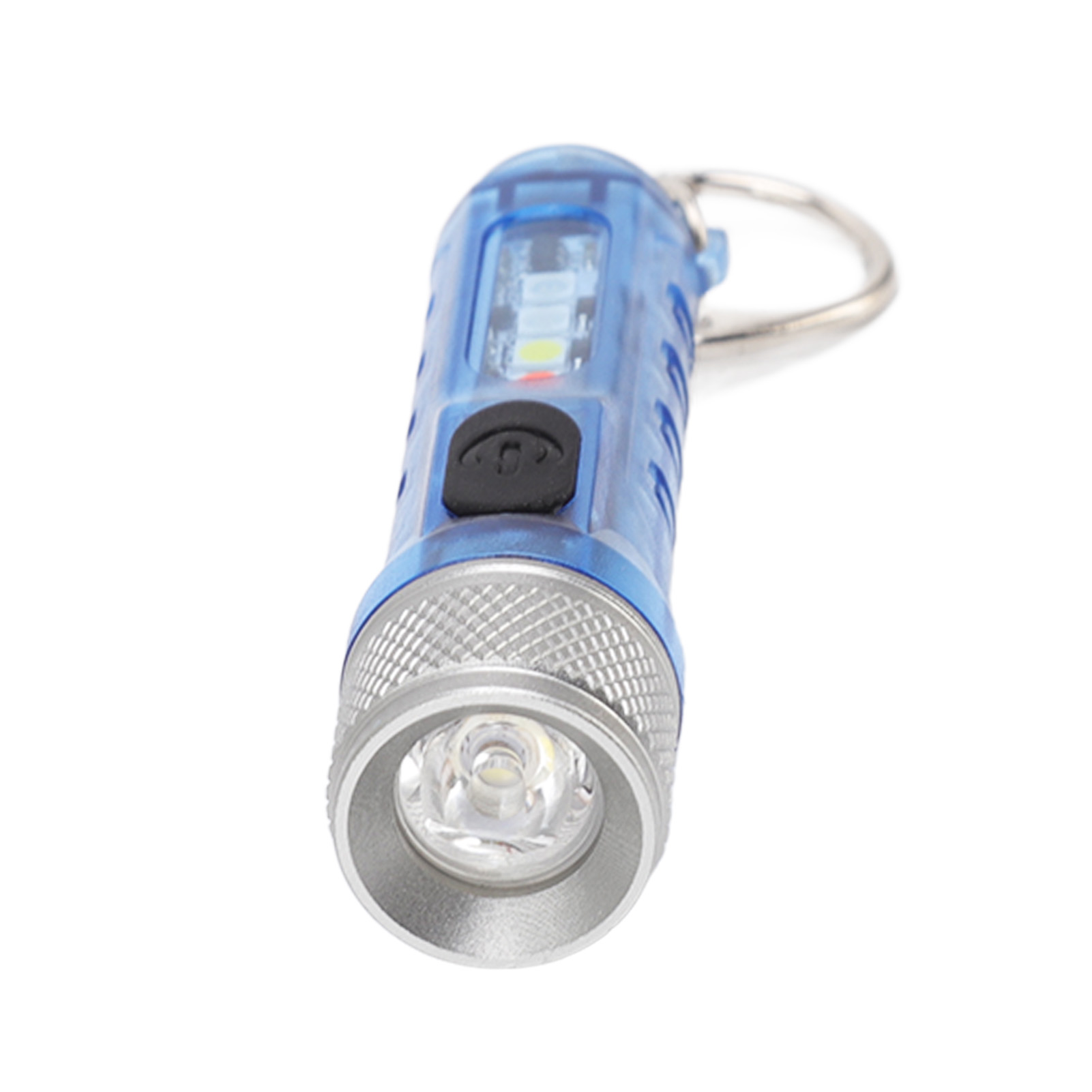 Schlüsselanhänger-taschenlampe, Led-taschenlampe Mit Großer Reichweite, Superhell, Usb-aufladbar, Mini-outdoor-taschenlampe, M300, Nicht Fluoreszierend, Blau