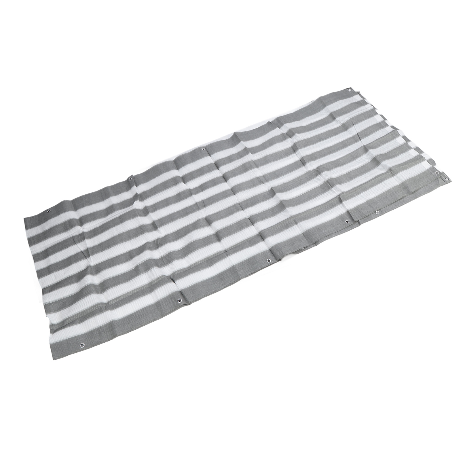 Balkonüberdachung, Hdpe-zaunabdeckung, Uv-schutz, Überdachung Für Terrasse, Patio, Garten, Außenpool, Grau Und Weiß