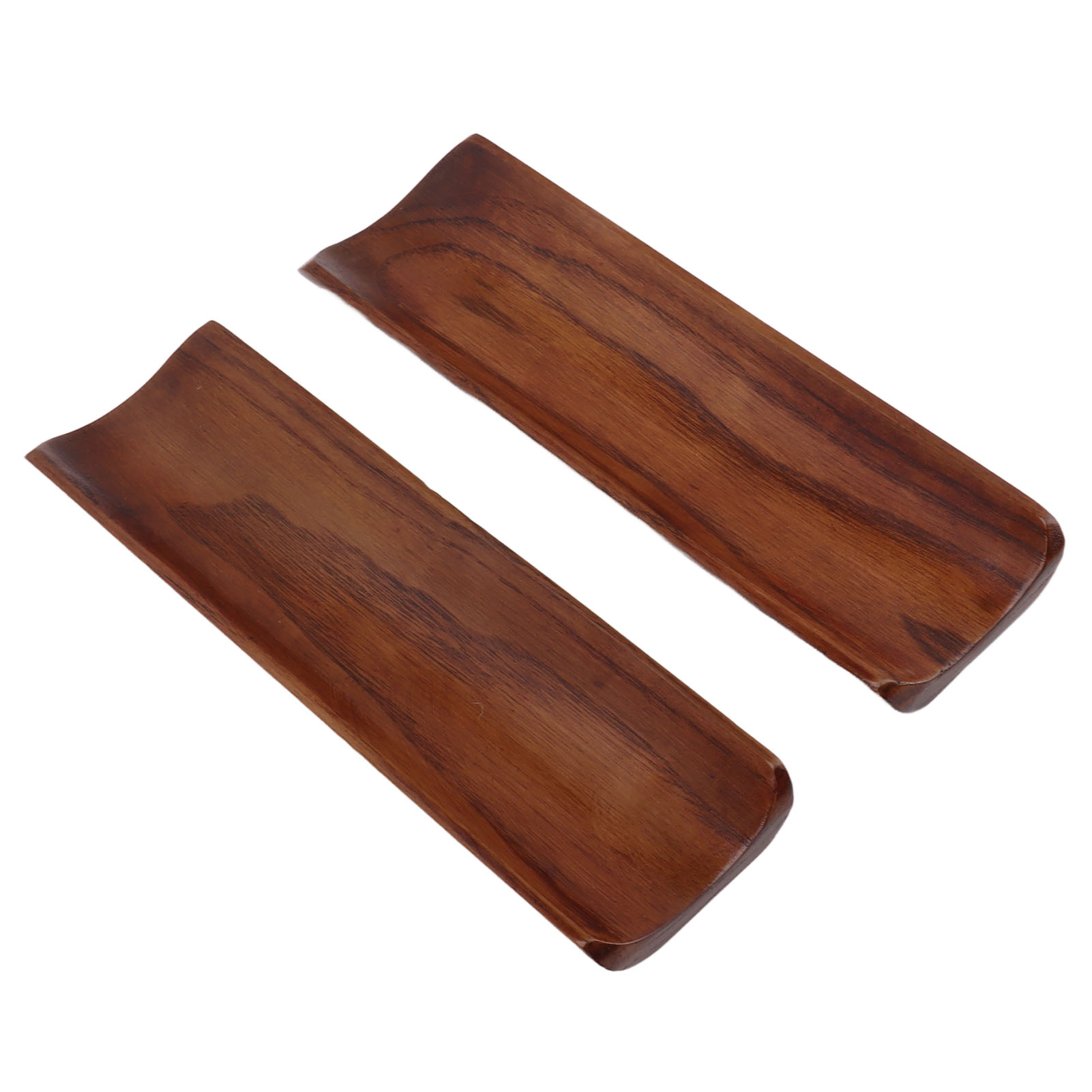 2 Sushi-teller, Längliche Rechteckige Teller, Holz, Japanischer Stil, 18,3 X 5,3 Cm, Zum Servieren Bei Einer Cracker-party Zu Hause