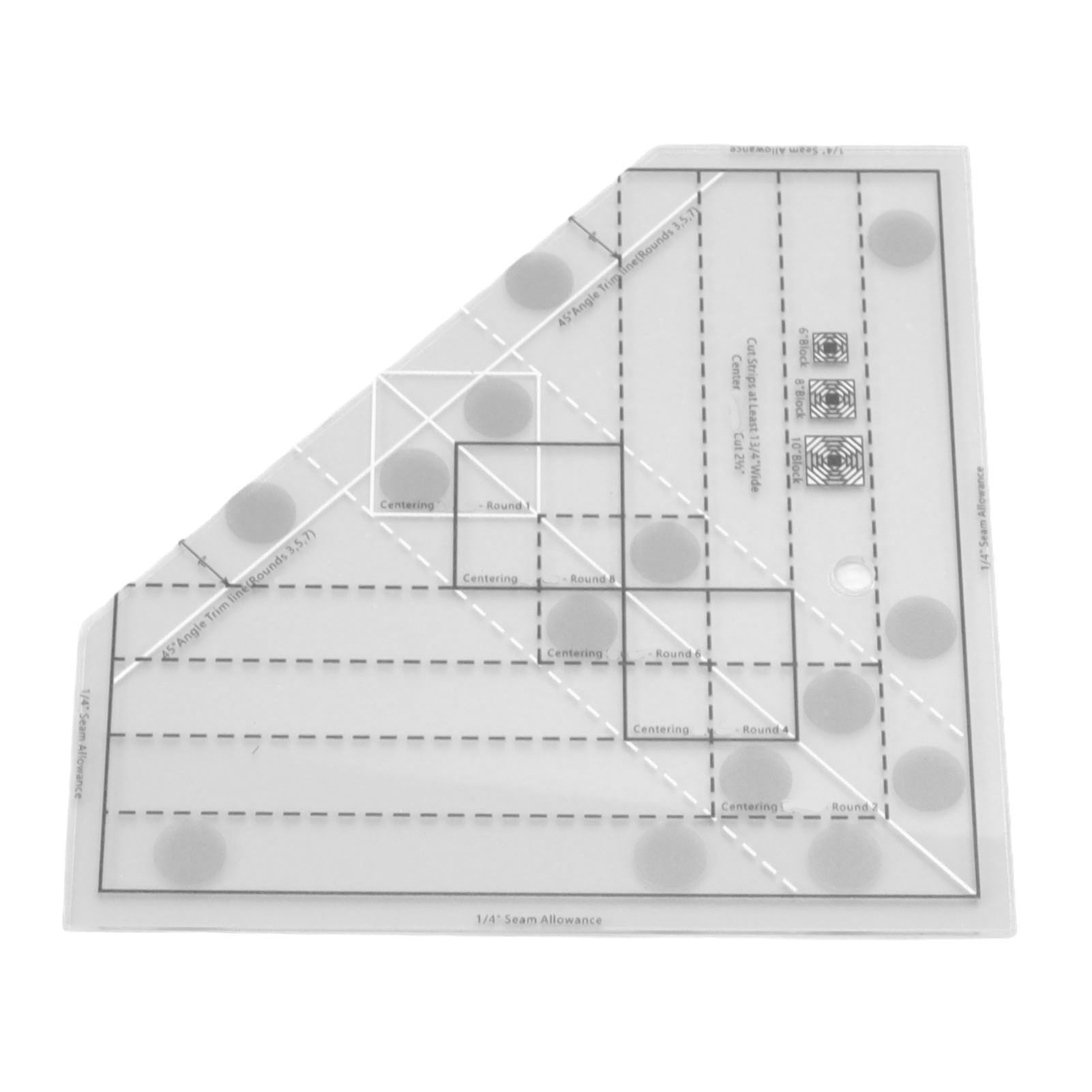 Professionelles Acryl-quiltlineal Mit Präziser Skala Für Heimnähprojekte Und Diy-nähzubehör