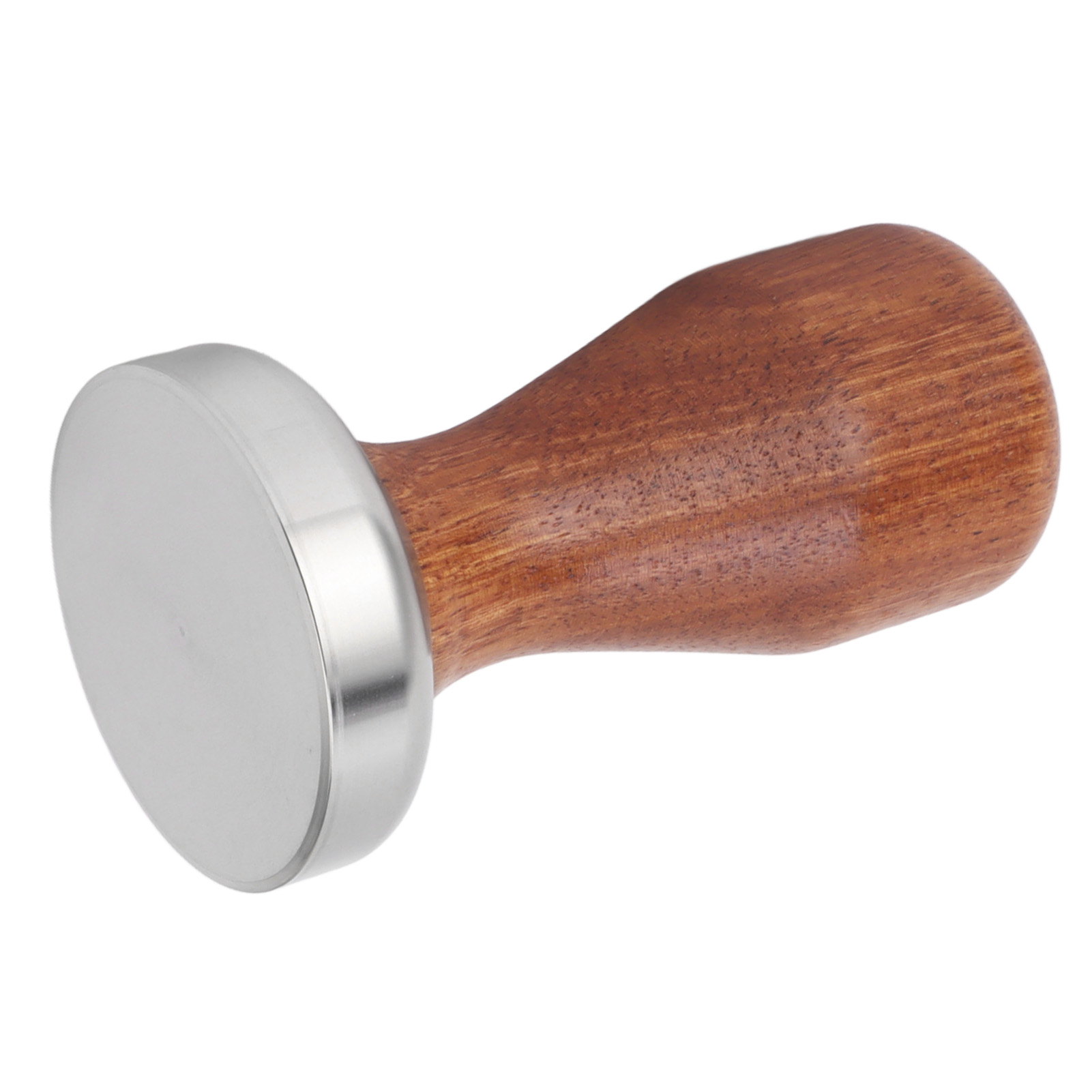 Multifunktionaler Kaffeetamper Aus Edelstahl 304, Flache Basis, Mahlwerk Für Kaffeepulver, Zum Kaffeebrühen, 51 Mm / 2,01 Zoll