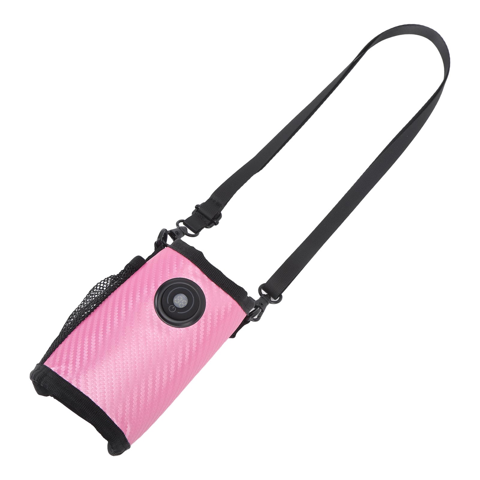 Flaschenwärmertasche Mit Digitalanzeige, Konstanter Und Einstellbarer Temperatur, Flaschenwärmer Für Zuhause Und Auto, In Rosa Und Rot