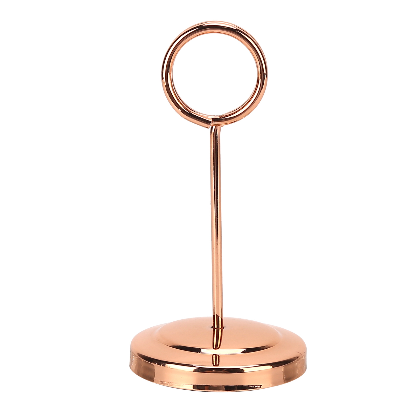 Tischnummer Aus Edelstahl, Langlebig, Farbecht, Leicht, Fotoclip Für Hotel Und Restaurant, 10,5 Cm, Roségold