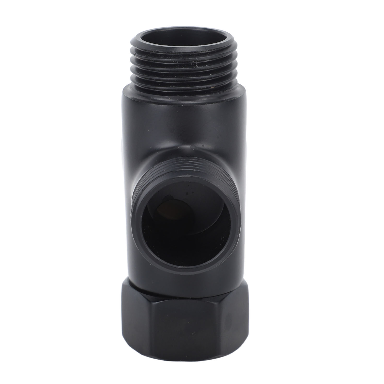 3-wege-duschumstellventil G1/2, Kupfer, Für Handbrausekopf, Schwarz