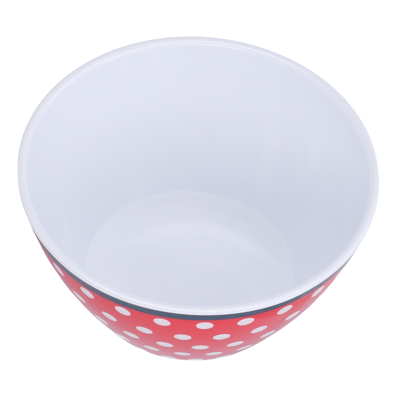 500-ml-salatschüssel, Eingedickte Snack-, Dessert-, Kuchen- Und Obstschale Zum Backen, Tischdekoration (red Dot)