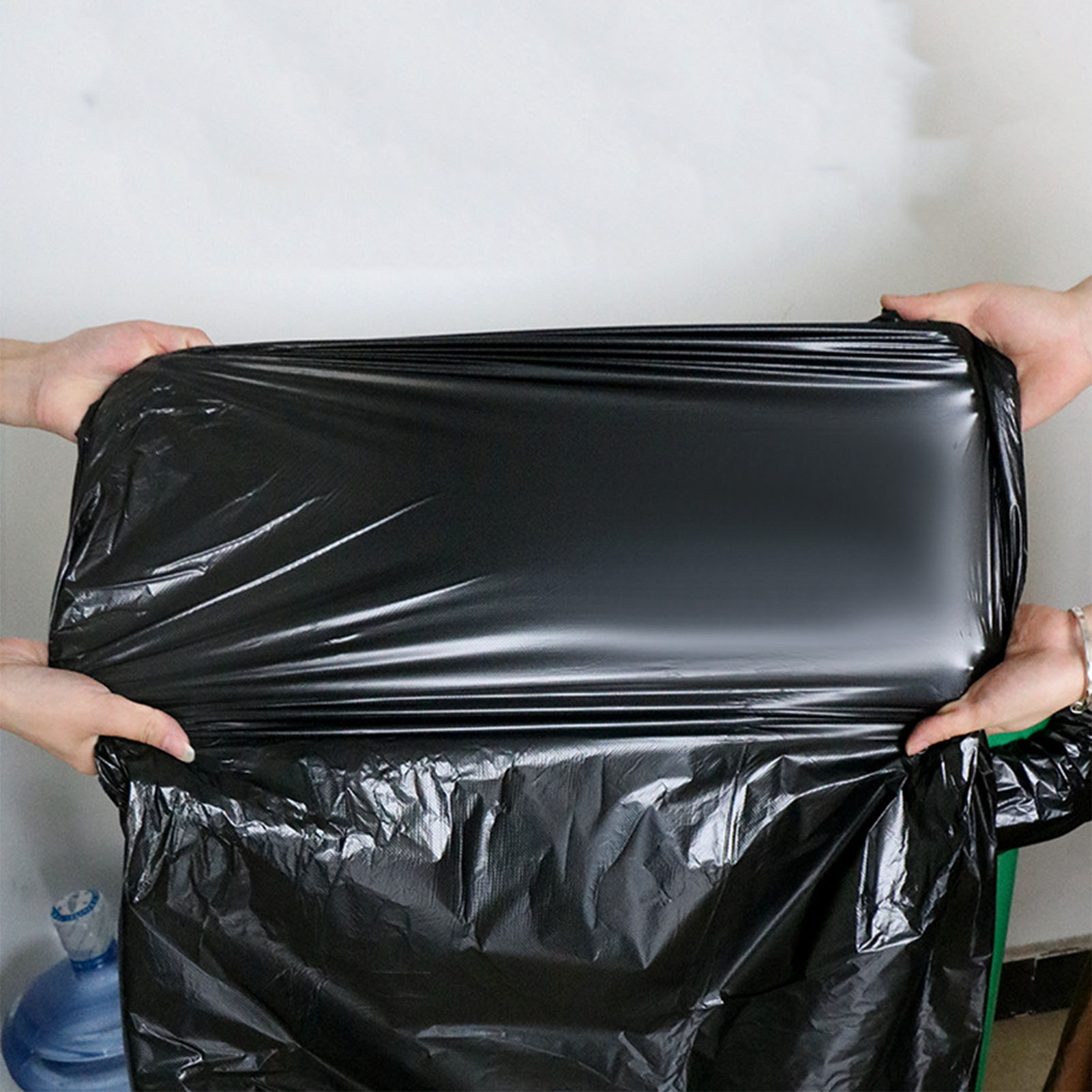 50 Stück 50x60cm Schwarze Müllsäcke, Große, Dicke, Flache Einweg-müllsäcke Für Den Gewerblichen Gebrauch,