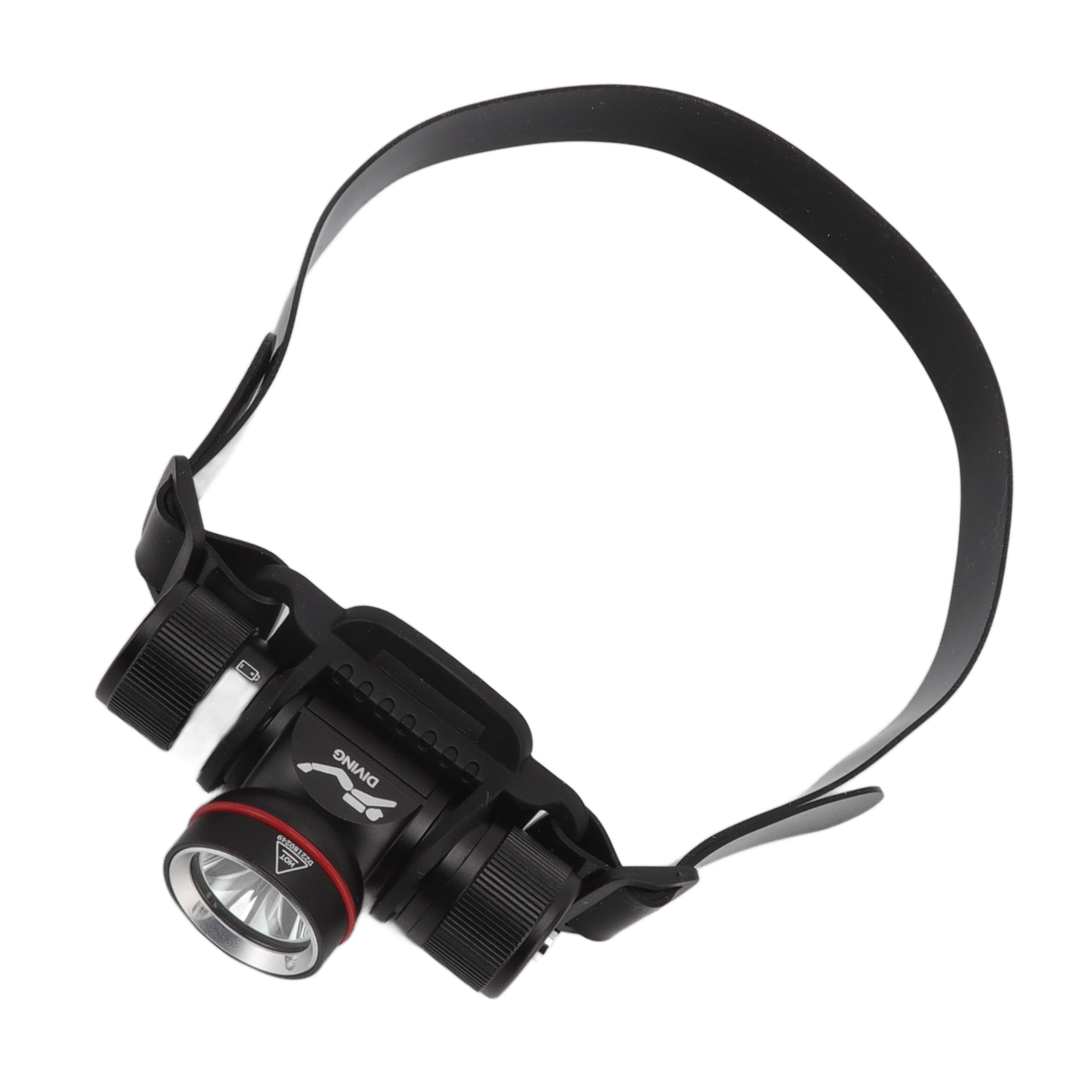 1500 Lm Taucher-stirnlampe Mit Gelbem Led-licht, Ipx8 Wasserdicht Bis 80 M