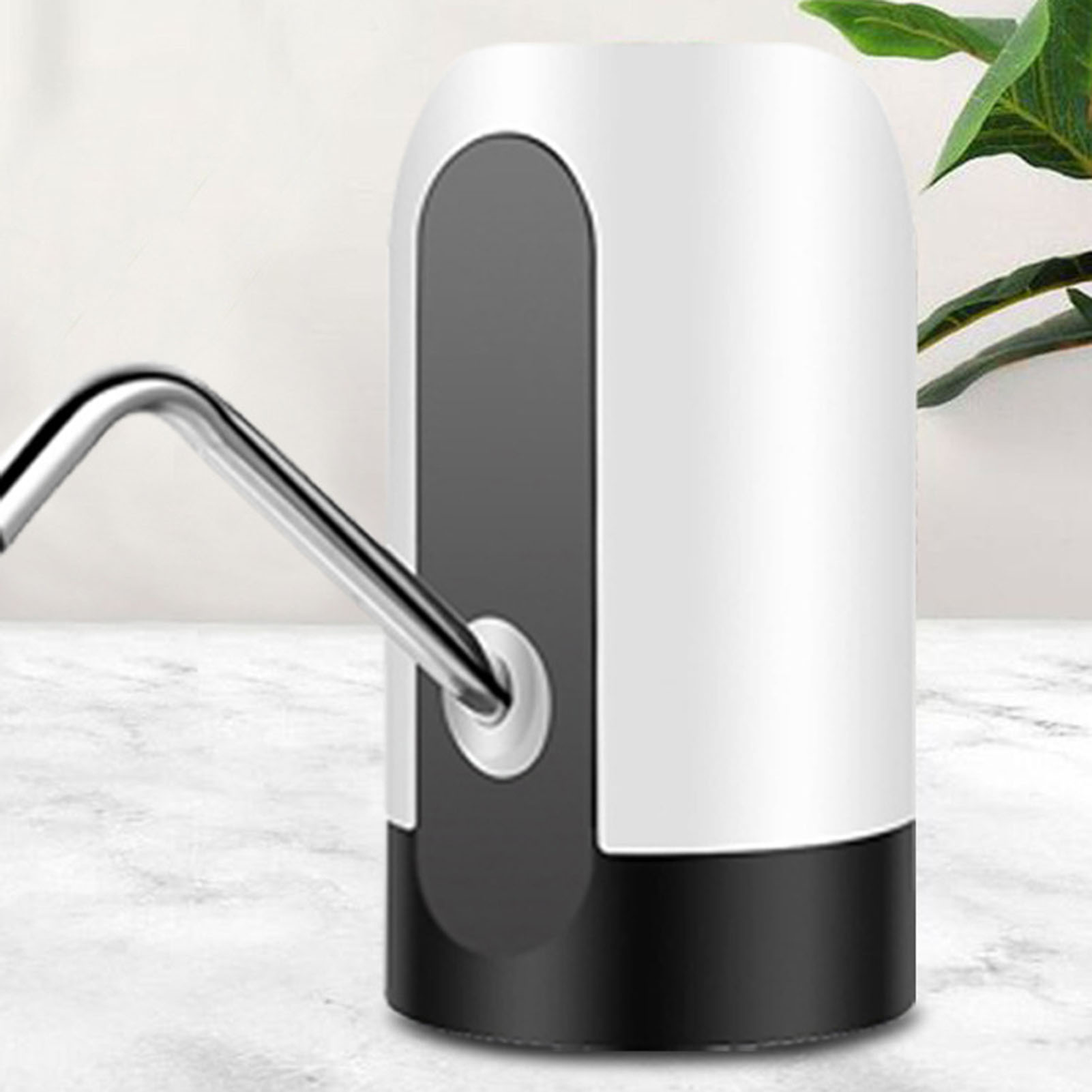 Automatischer Ein-klick-wasserspender, Kunststoff-trinkwasserpumpe (200 Amh) Für Zuhause, Weiß