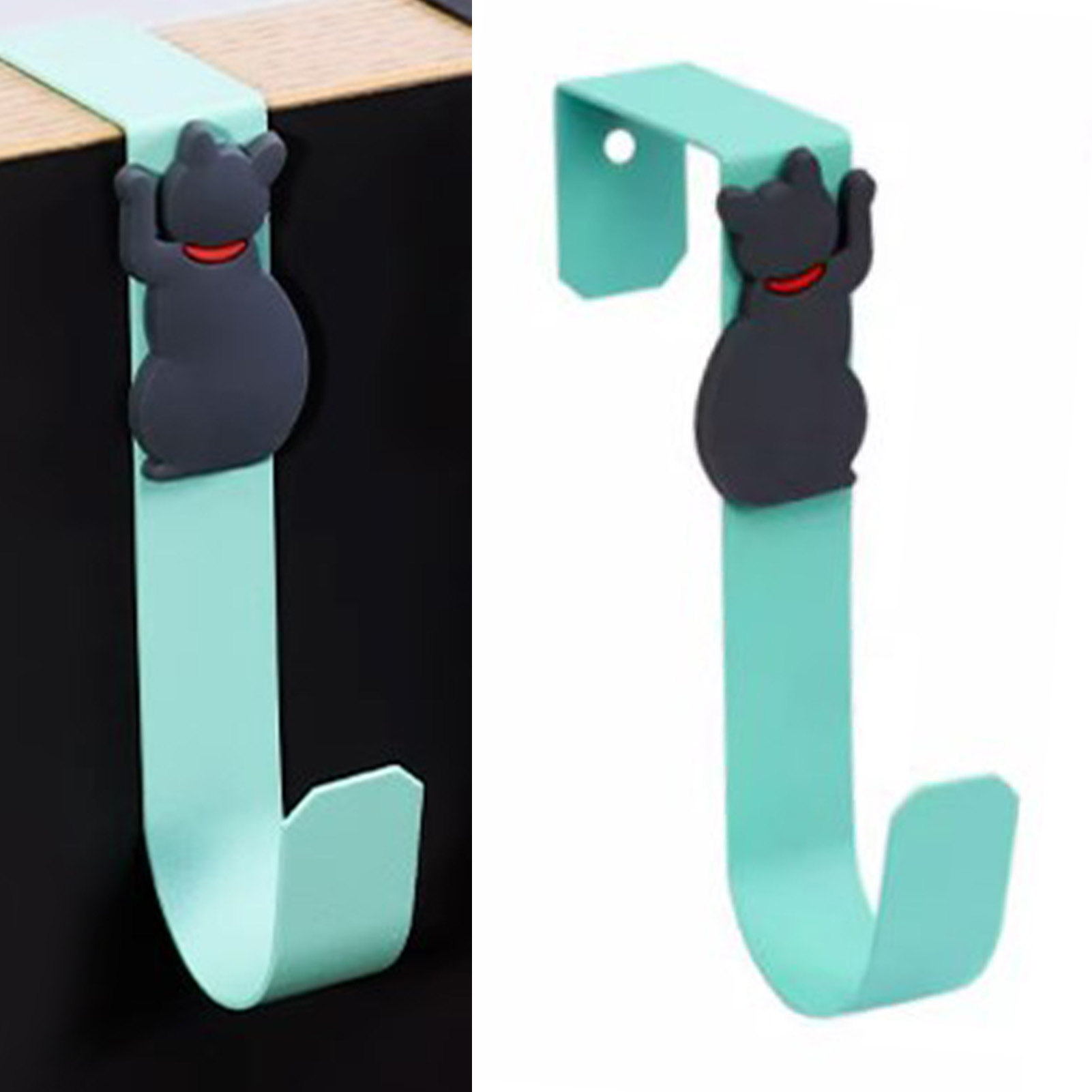 Ein Haken Für Eine Trennwand Mit Schönem Muster, Tragbar, Kratzfest, Türhänger, Haken Zum Aufhängen Von Taschen, Schlüsseln