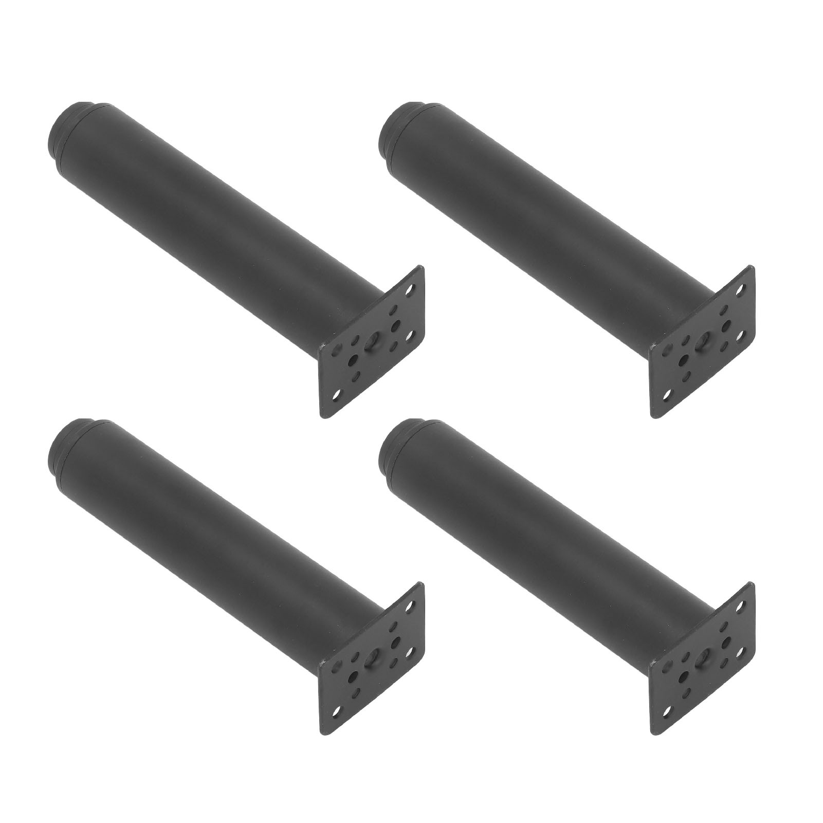 4 Stück Verstellbare Bettfüße, Rutschfest, Metall, Für Schreibtisch, Schrank, Sofa, Tisch, Kommode