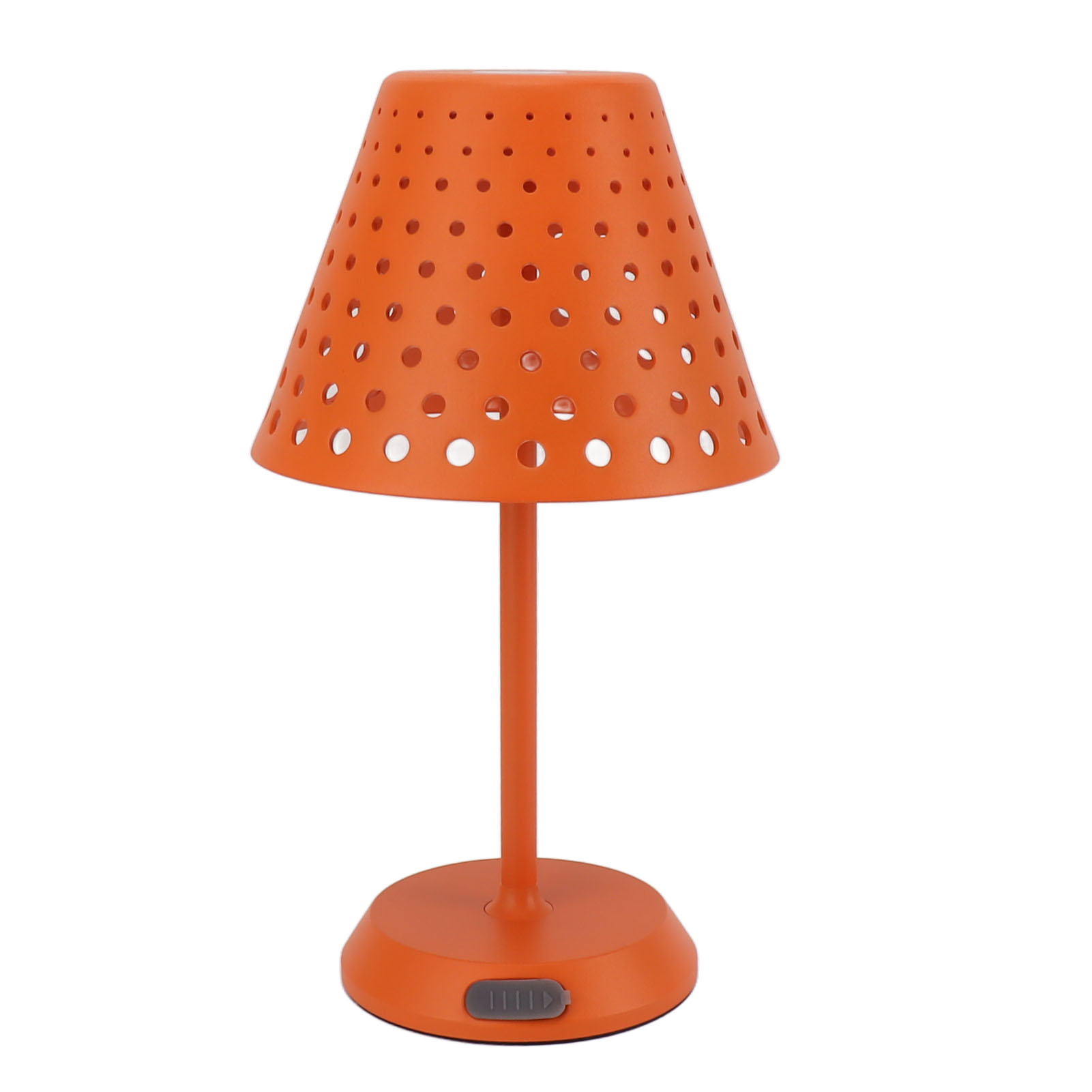 Wiederaufladbare, Kabellose Led-tischleuchte Mit Touch-bedienung Und Dimmfunktion Für Nachttisch, Schreibtisch, Schlafzimmer, Wohnzimmer, Büro, Restaurant, Bar, Orange