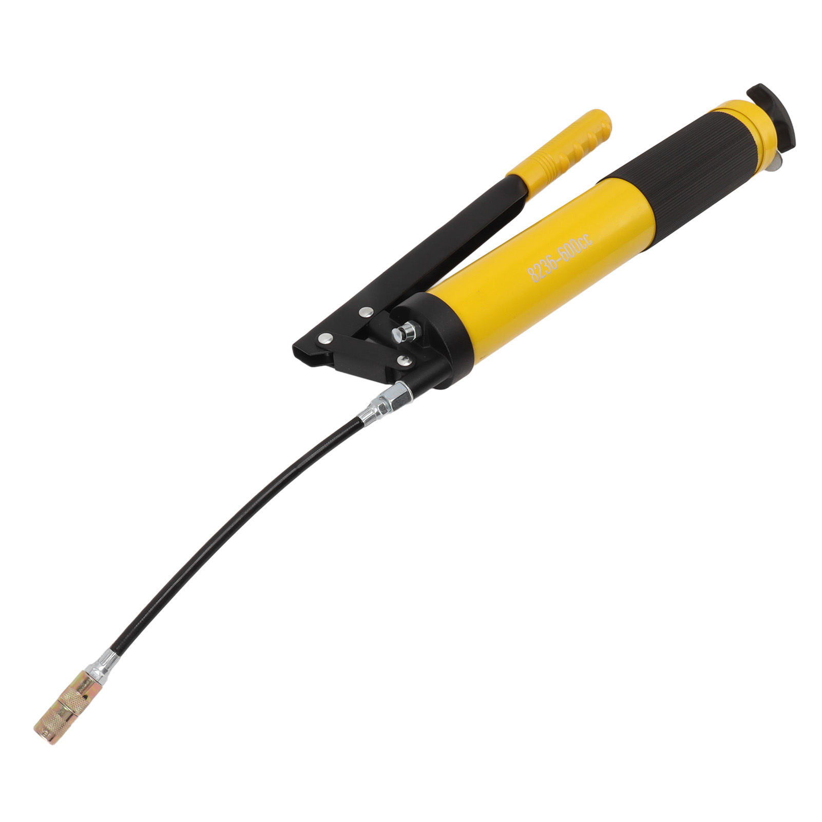 10000 Psi 600 Cm³ Hochleistungs-hochdruck-handfettpresse Für Autos, Lkw, Boote, Rasenmäher, Gelb, Einkolben