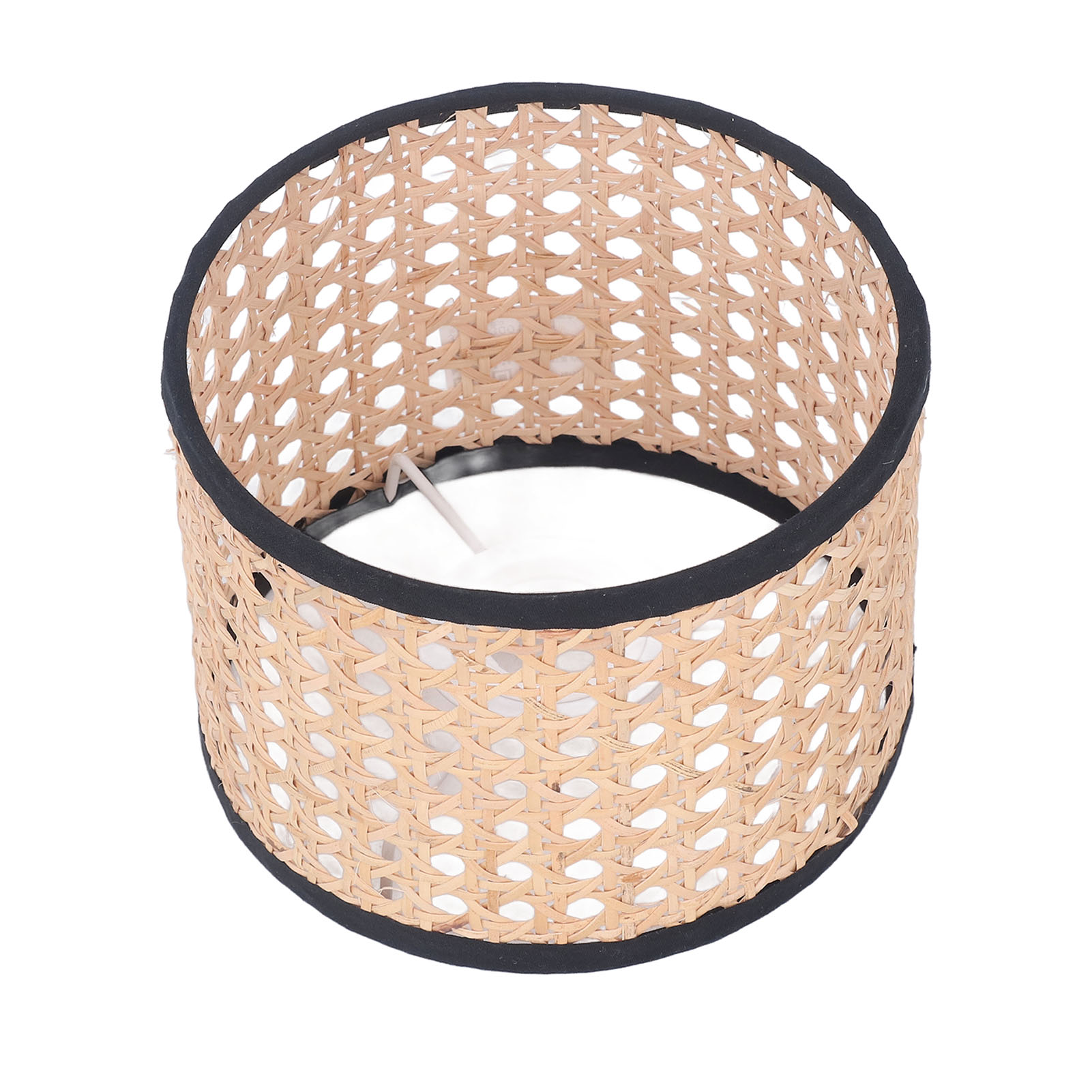 Lampenschirm Aus Rattan, Universell, Gewebter Rattan-lampenschirm, Lampenabdeckung Für E27- Und E14-kronleuchter, Pendelleuchte, Deckenleuchte