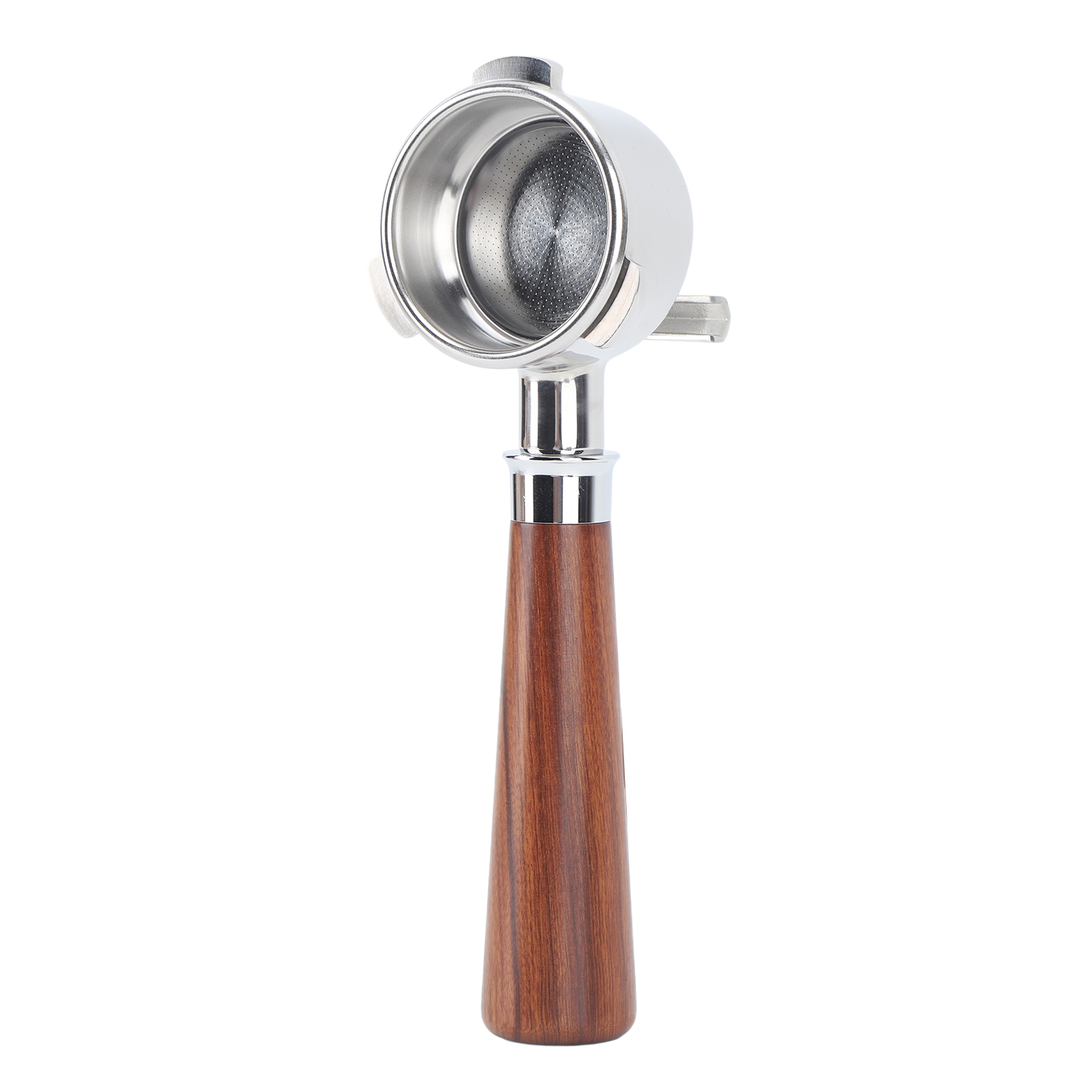 54-mm-kaffeefilterhalter Aus Edelstahl, Ersatzteile, 2 Auslaufverteiler Für 870, 880, A1 Und Siam-kaffeemaschinen, Rosenholz