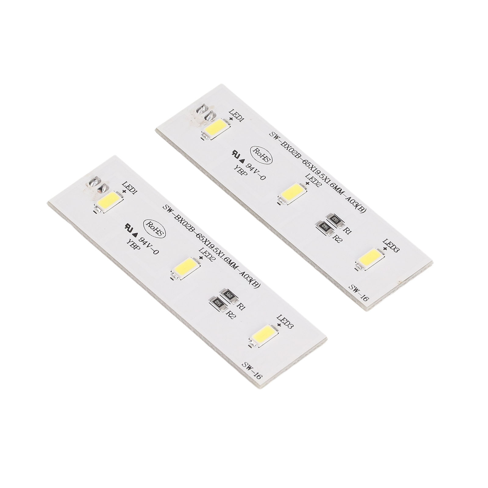 2 Led-lichtleisten Für Kühlschränke, Ersatz-lichtleisten Für Kühl-/gefrierkombinationen, Reparaturteil Für Sw Bx02b Dc 12v
