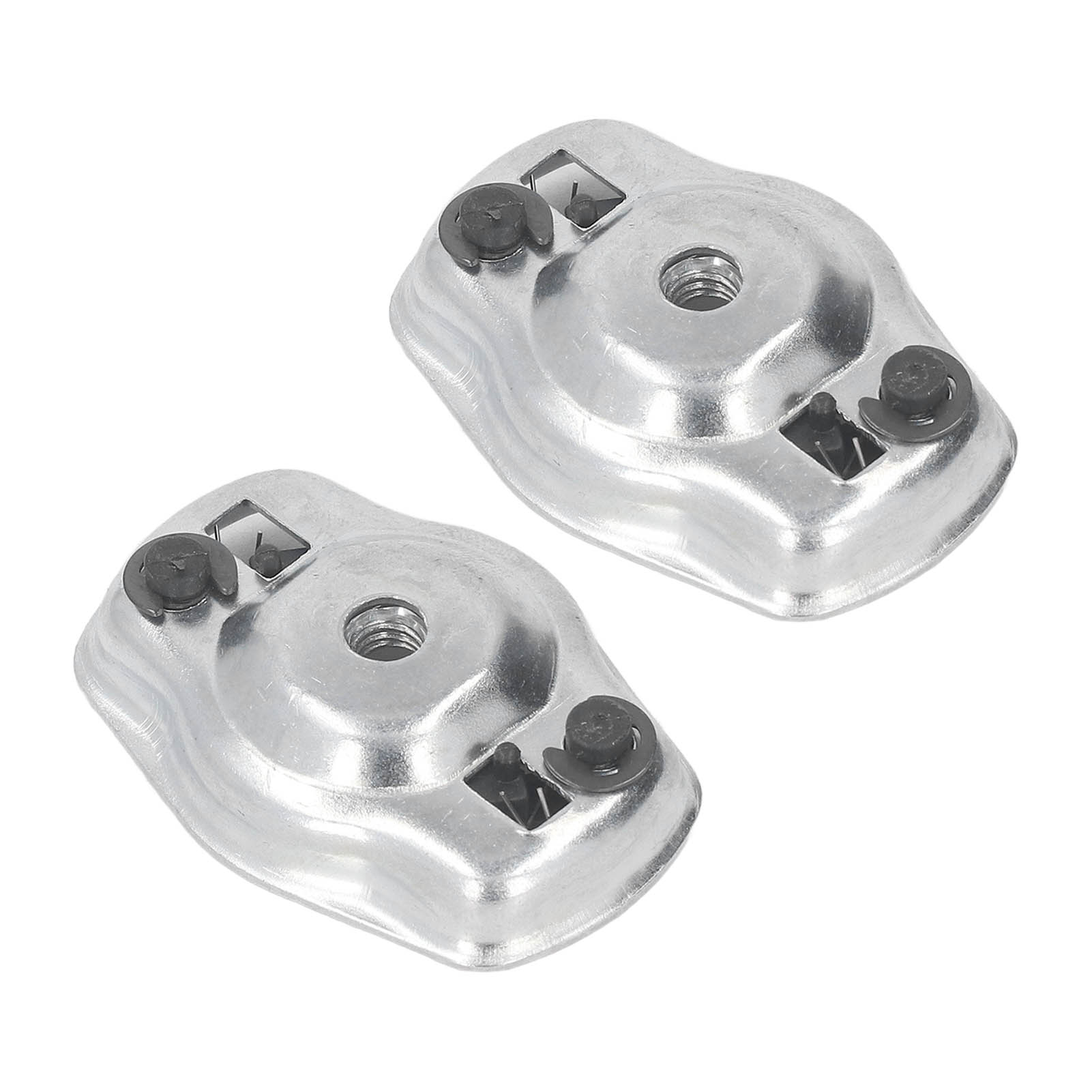 2 Stück Stahl-startklinkenplatte Mit Knopf, Ersatzteile Für Trimmer 128r, 135r, 323r, 327, Rdx, 535, Rx