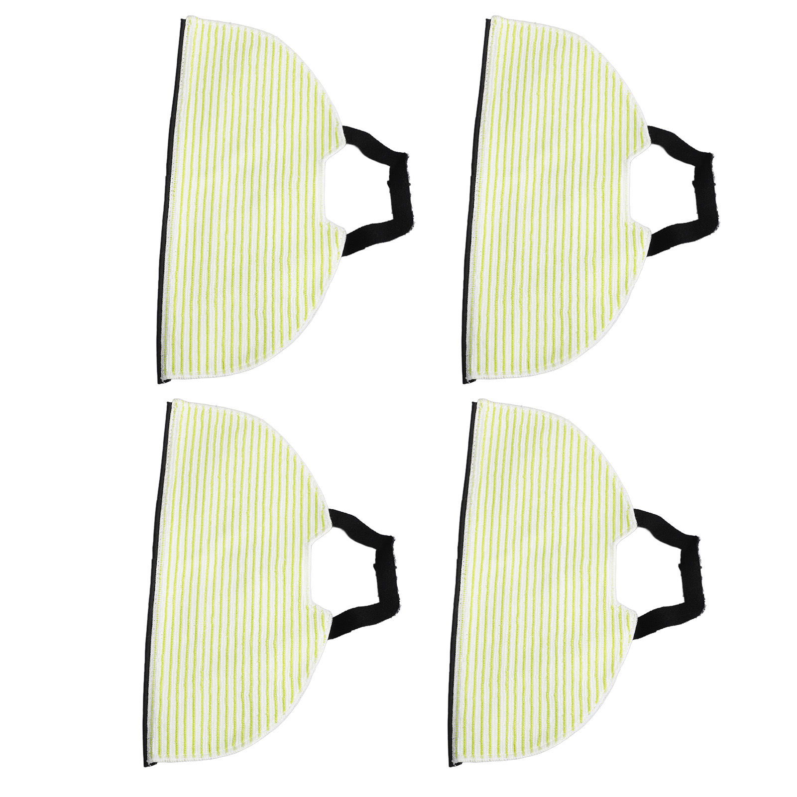4 Stück Staubsauger-wischmoppbezüge, Schmutzabweisend, Hoch Saugfähig, Wiederverwendbar, Für Shark Rv2410wd Und Rv2610wd Wischmopp