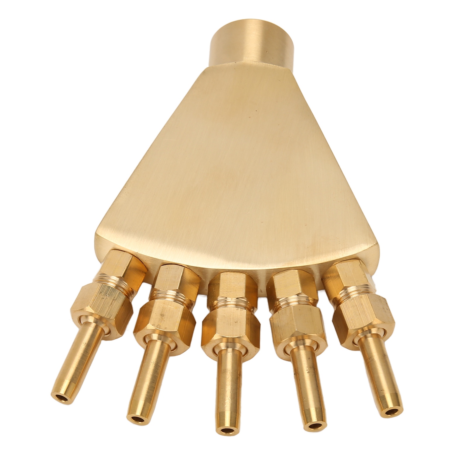 Phoenix Tail Verstellbare Springbrunnendüse Mit Diffusem Wasserstrahl, Komplett Aus Kupfer, Phoenix Tail Springbrunnendüse, G3/4-zoll-sprühdüse Für Gartenbrunnen