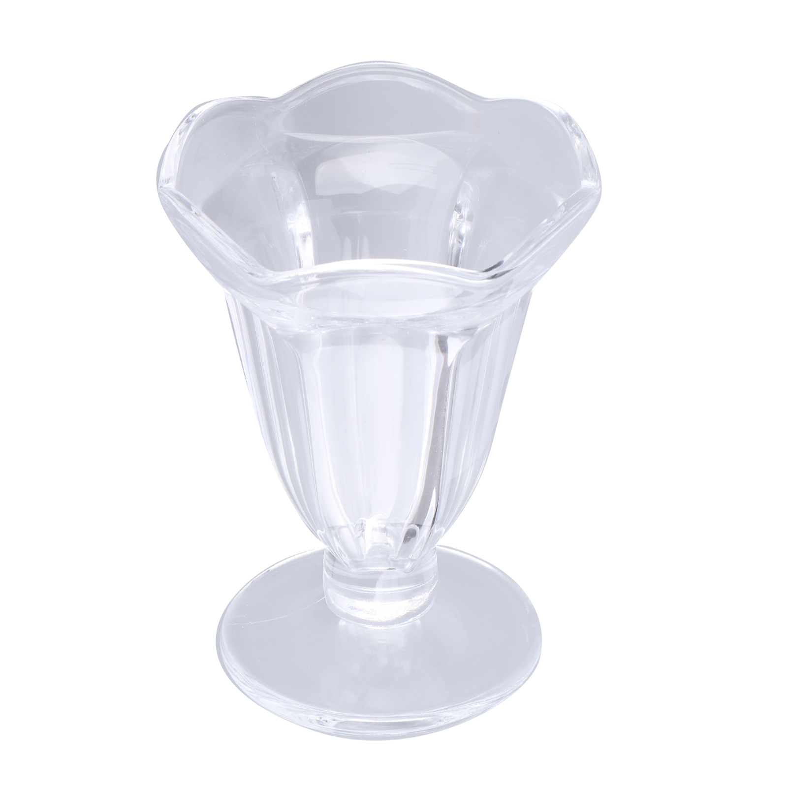 Stück Kreativer, Einzigartiger, Multifunktionaler, Transparenter Eisbecher Aus Glas Für Desserts