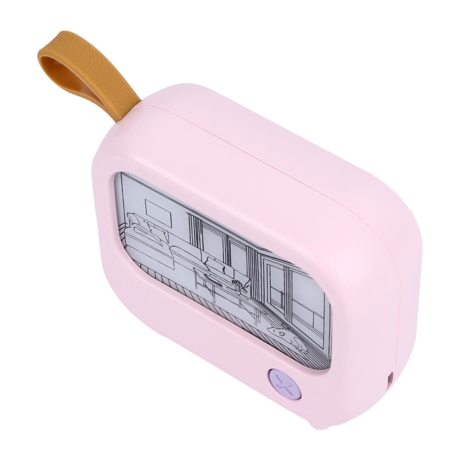 Beleuchtetes Tv-nachtlicht, 2 Leuchtmodi, Usb-aufladbar, Tragbares Nachtlicht Für Schlafzimmer, Dekoration, Rosa