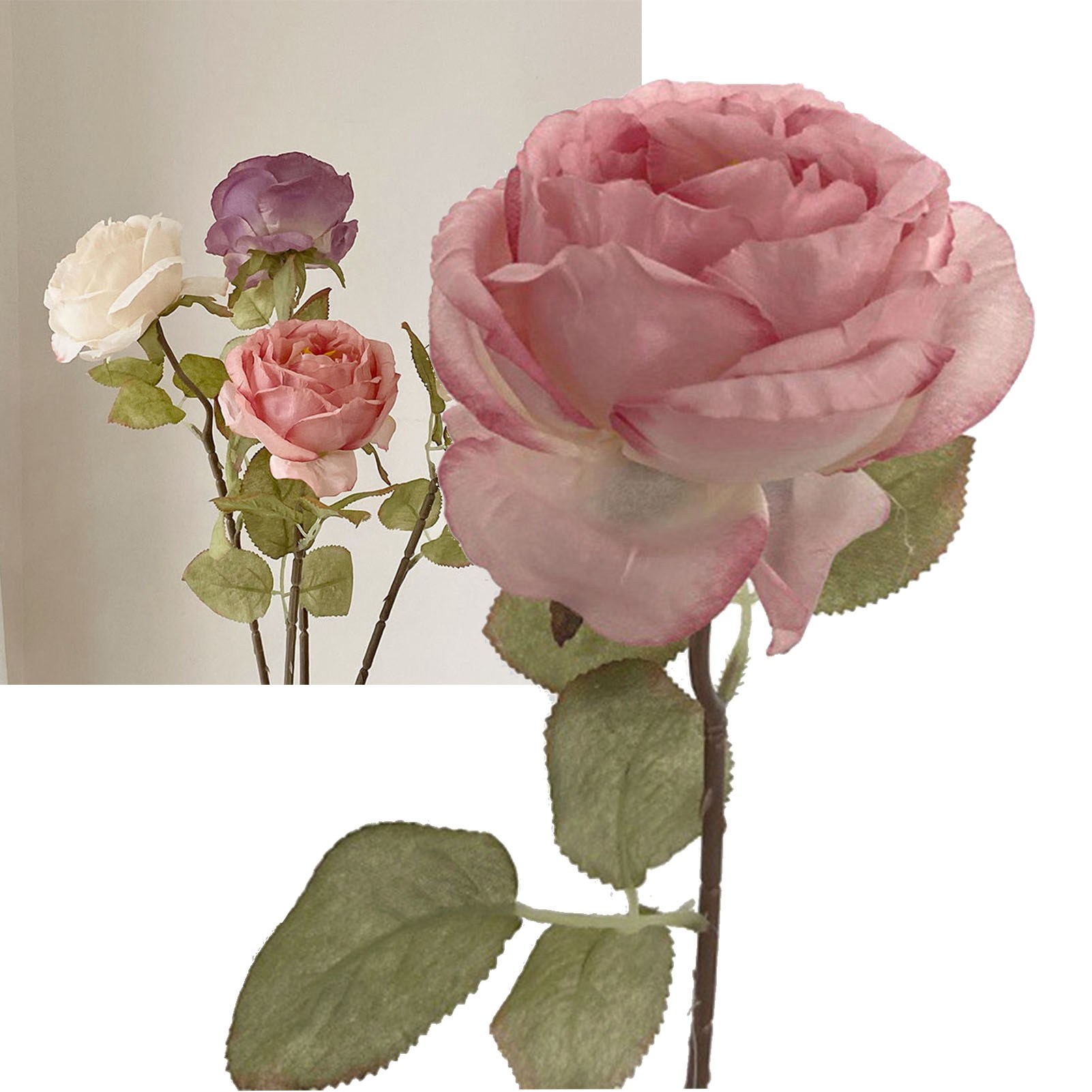 Künstliche Rose Für Zuhause, Schlafzimmer, Hochzeitstisch, Exquisite Künstliche Rose, Tischdekoration In Rosa