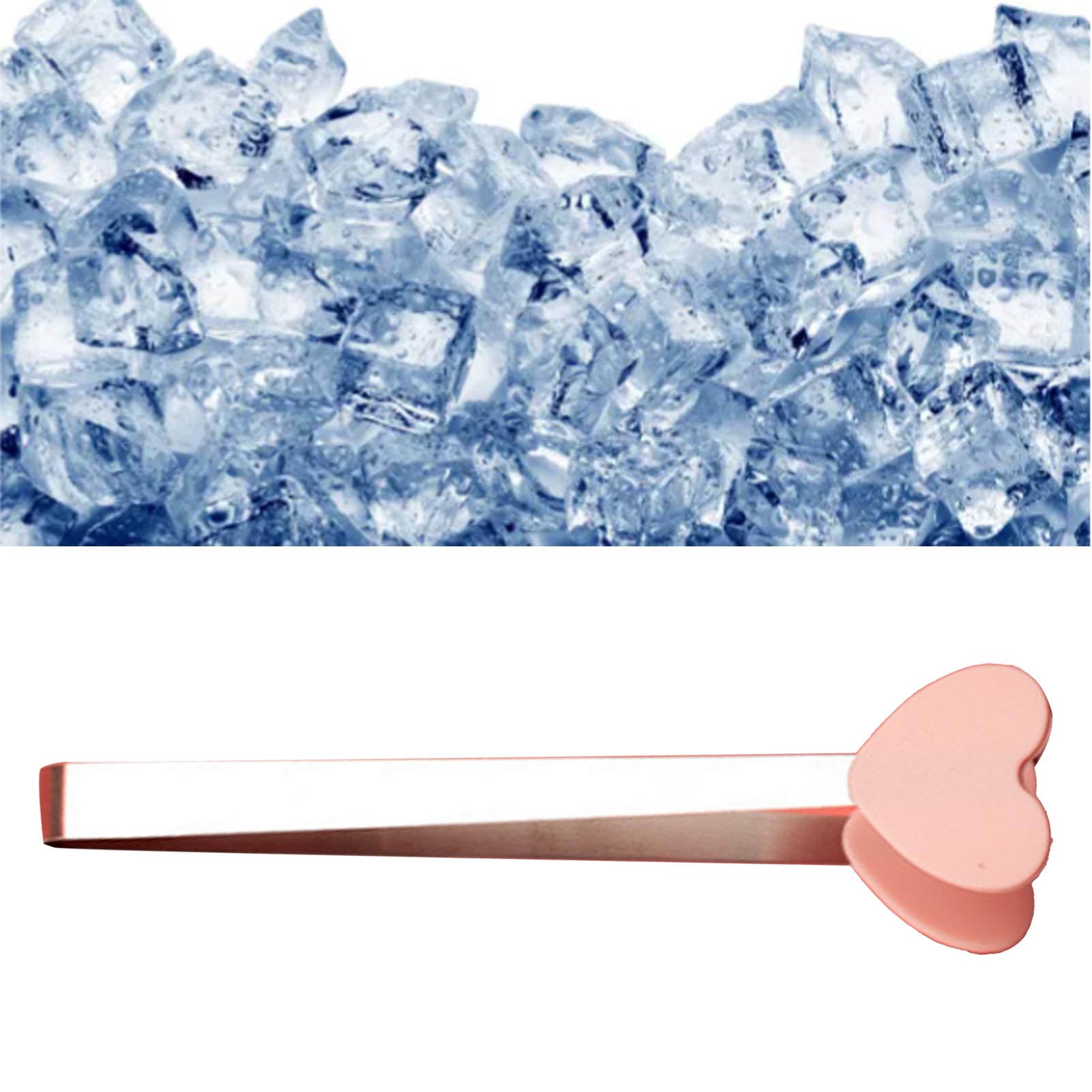 Mini-servierzange Aus Silikon, Küchenzange, Kleine Zange Für Kinder Zum Servieren Von Speisen, Zubereitung Von Vorspeisen, Eiswürfeln, Obst, Zucker, Rosa Herzform