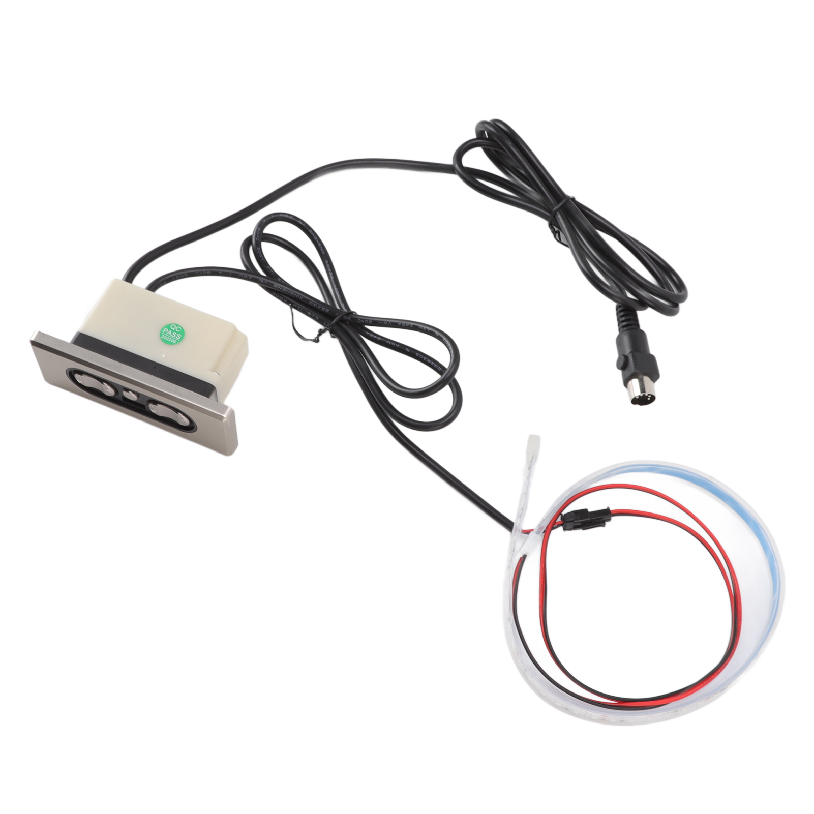 Elektrische Sofasteuerung (5a), 3 Tasten, 5 Pins, Gerader Stecker, Usb-ladeanschluss, Sitzverstellschalter Mit Led-streifen