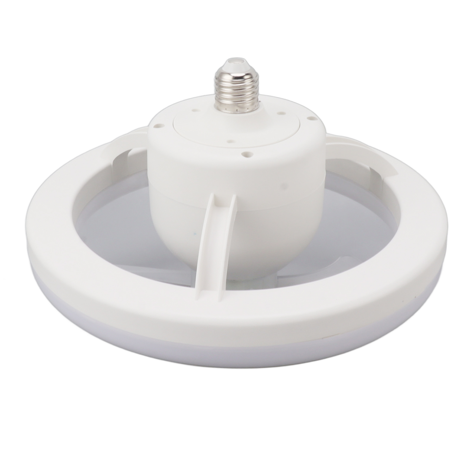 Deckenventilator Mit 360°-beleuchtung, Dimmbar, Verstellbar, E27-fassung, 5 Flügel, 48 W, Mit Fernbedienung, Für Garagen, 85–265 V
