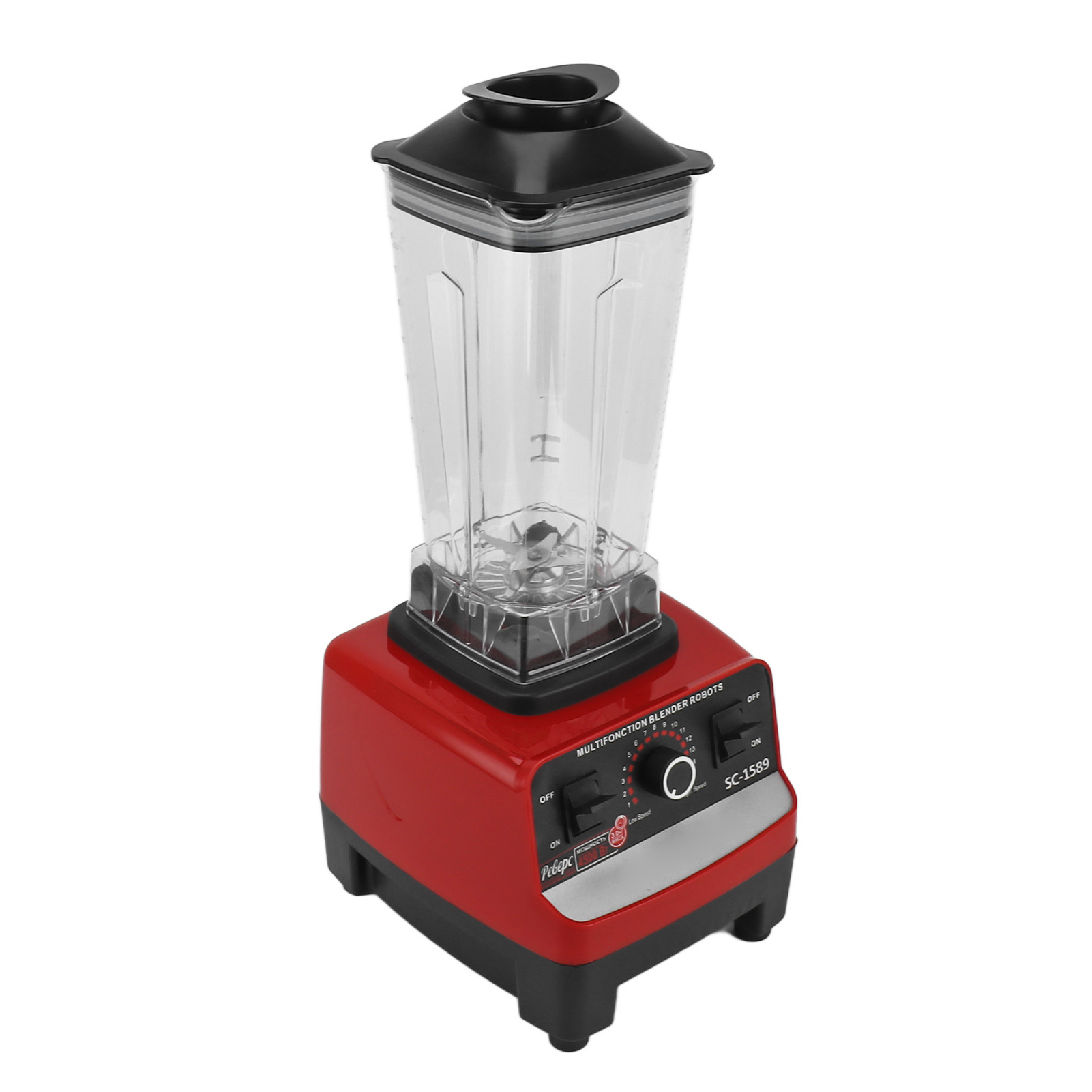 4500-w-tischmixer, 1,8-liter-behälter, 6 Edelstahlklingen, 15 Funktionen, 30000 U/min, Multifunktionsmixer, 220-v-eu-stecker, Für Smoothies Und Saucen