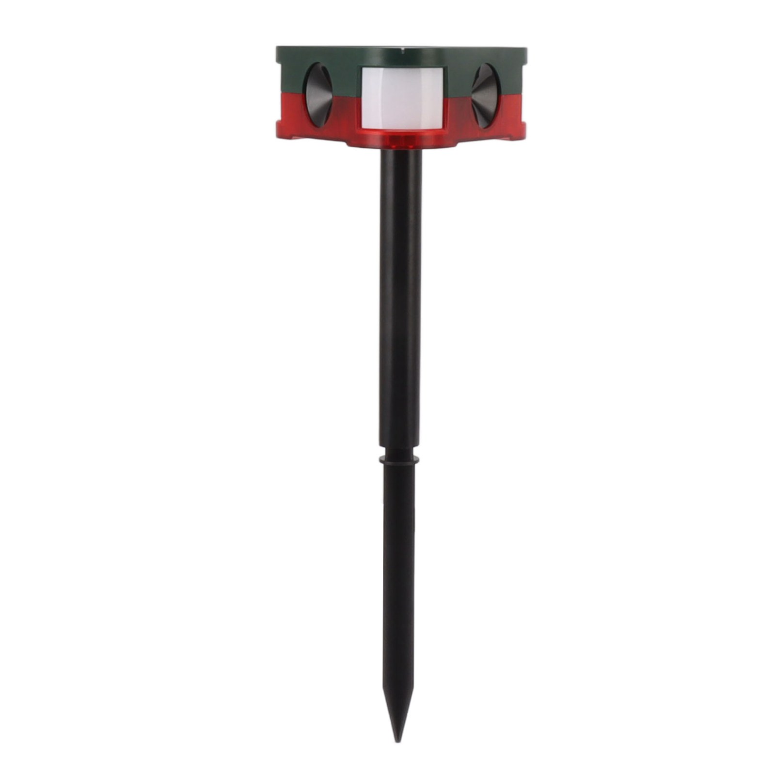 Solarbetriebener Tiervertreiber Mit Fernalarm, Ton Und Licht, Infrarotsensor Für Den Außenbereich Mit Fernbedienung Für Obstgärten, 1 W, 5 V