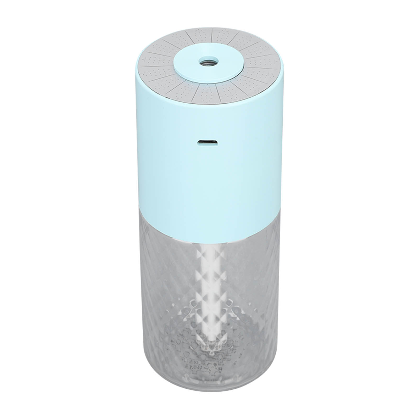 Tragbarer, Langlebiger Und Extrem Leiser Luftbefeuchter, 200 Ml, Mini-tischluftbefeuchter Für Schlafzimmer, Büro, Auto, Hellblau