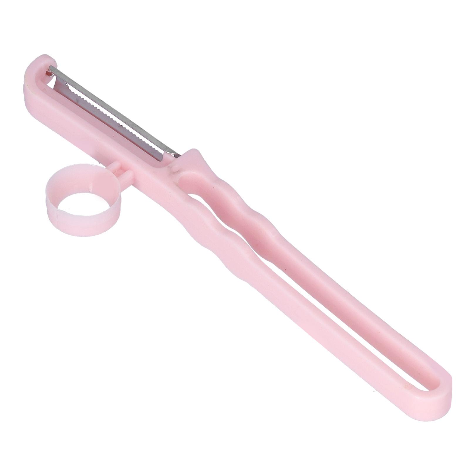 Obstschäler Aus Edelstahl, Kartoffelschäler, Küchenhelfer Für Zuhause, Rosa