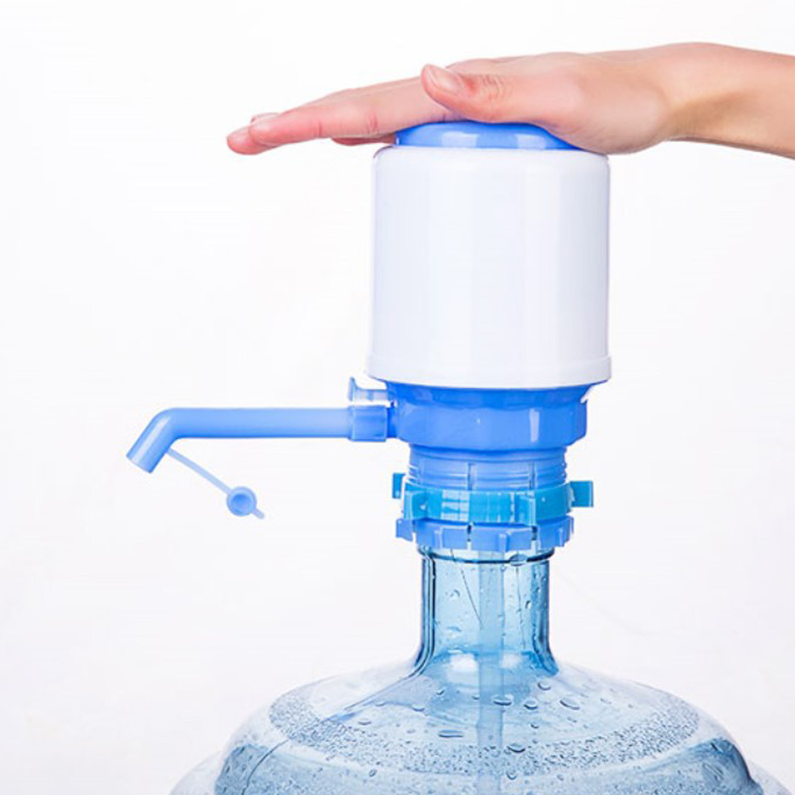 Manuelle Wasserflaschenpumpe, Manuelle Druckpumpe Für Trinkbrunnen, Wasserdruckpumpe 103, Luftabsperrventil, Große Ausführung
