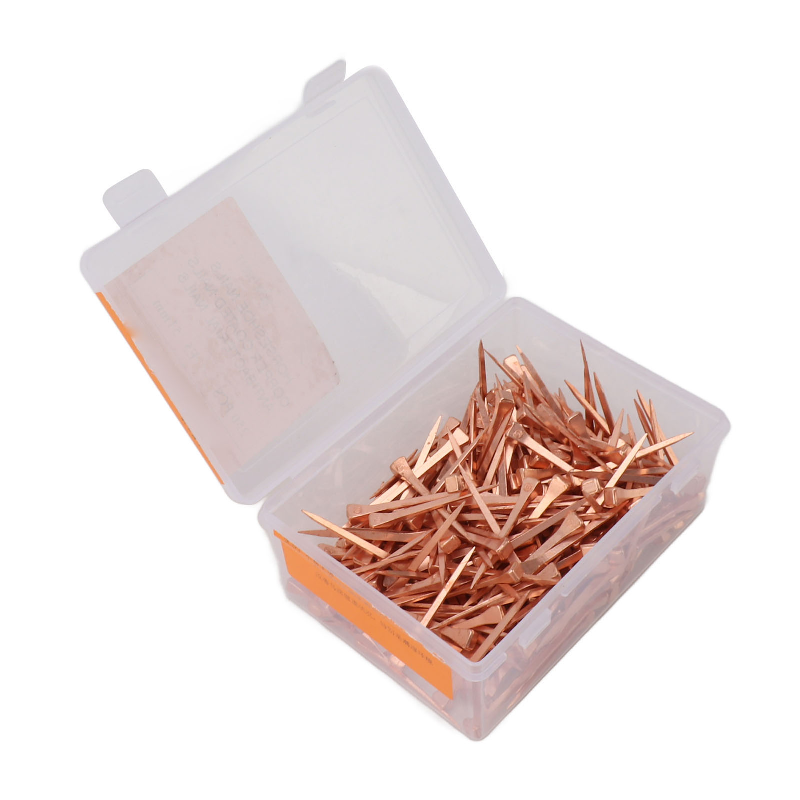250 Kupferbeschichtete Hufeisennägel, Edelstahl, Für Reitsportausrüstung, Tierprodukte, 51 Mm, E5