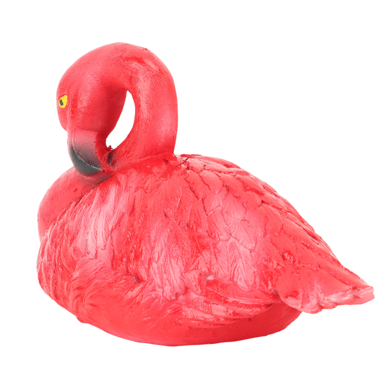 Flamingo-dekorationen, Schwimmende Flamingo-ornamente Für Teich, Aquarium, Garten, Terrasse, Rasen, Kleiner Roter Flamingo Zum Ruhen