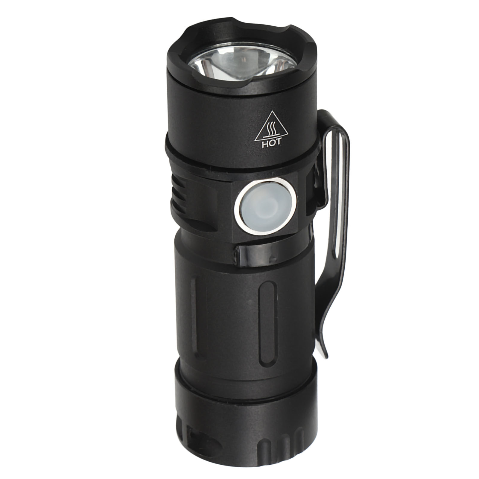 Edc 800lm Mini-taschenlampe Mit Usb-akku Und Schlüsselanhänger Für Nächtliche Suchaktionen