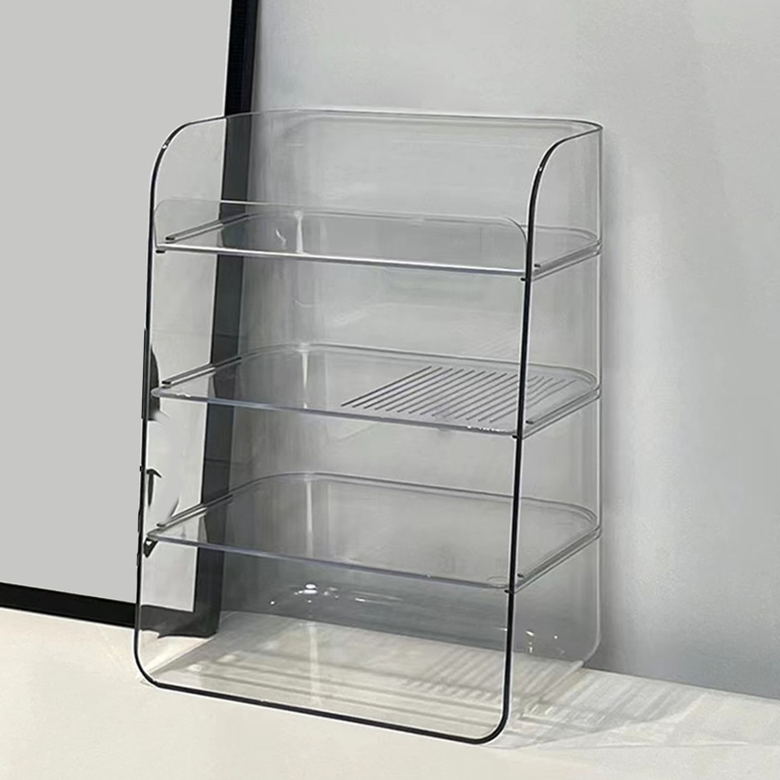 Kosmetikregal, Leicht, Luxuriös, Mehrstöckig, Kosmetikregal, Badezimmer- Und Schlafzimmer-organizer, Transparent