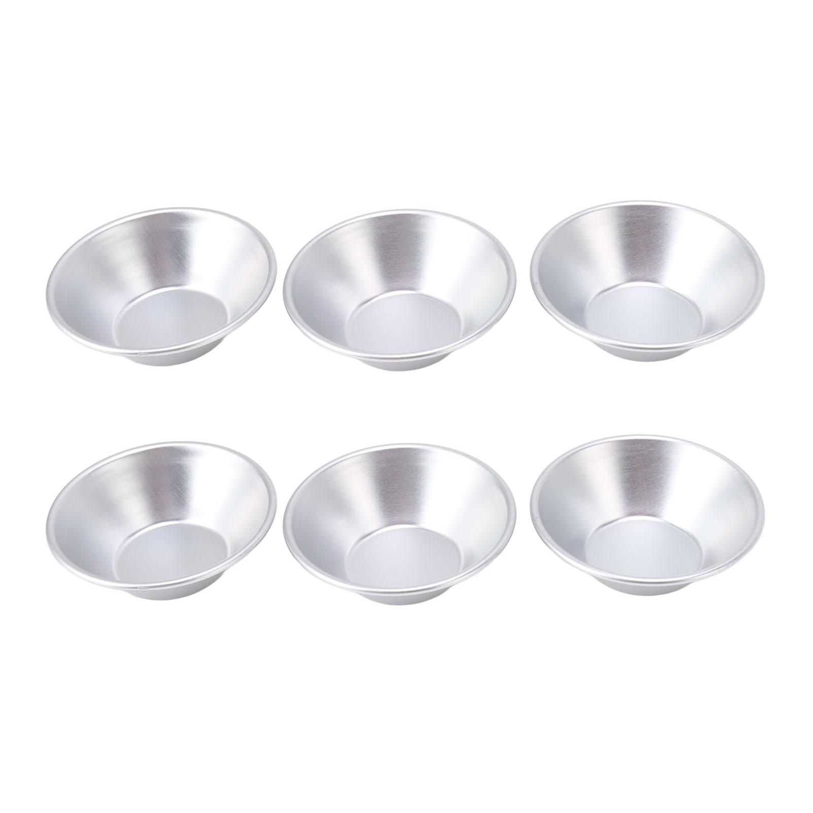 25 Aluminium-eierkuchenformen, Kleine Törtchenformen, Mini-cupcake-formen, Muffinformen Und Keksformen