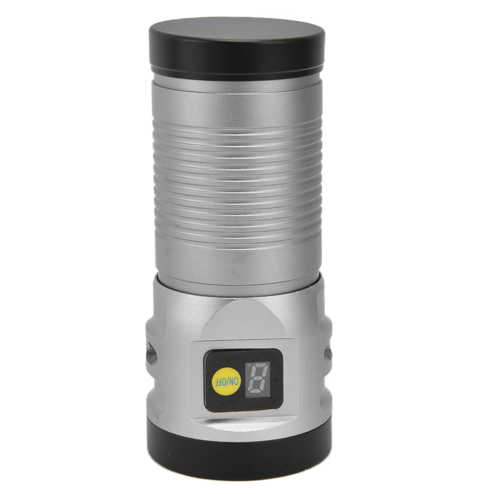 Hellste Led-taschenlampe Mit 8 Modi, Typ-c-anschluss, 9000 Mah, Wasserdicht, Multifunktional, Outdoor-campinglampe, Grau