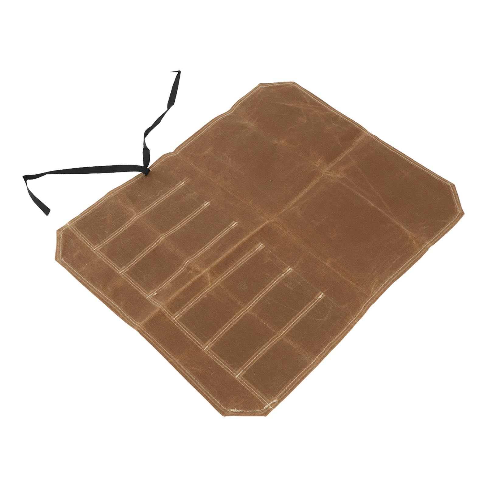 Camping-bestecktasche Aus Canvas Zur Aufbewahrung Von Kochgeschirr Und Messern, Tragbare Reisetasche Für Grillutensilien, Khaki