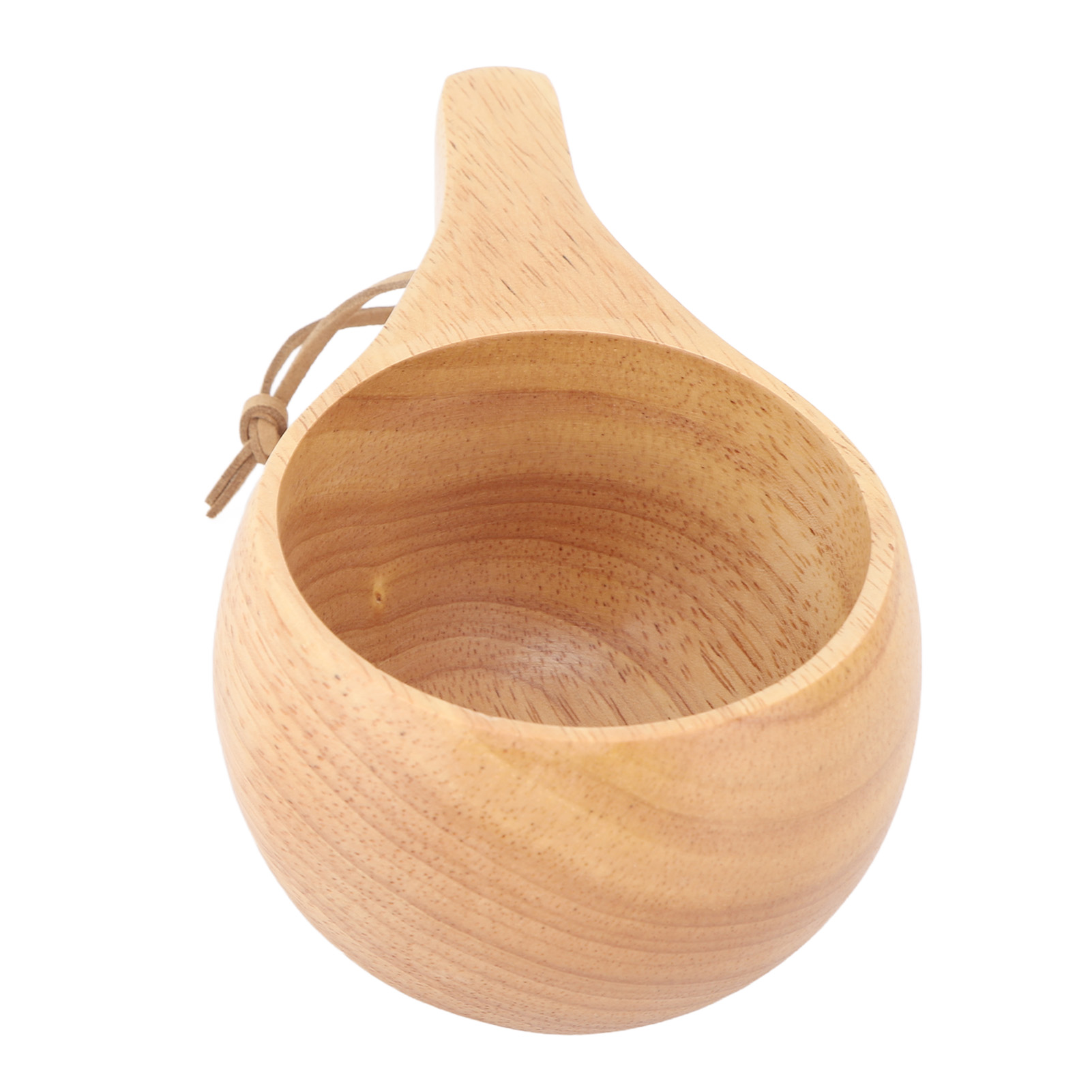 Multifunktionaler Teebecher Aus Holz Im Nordischen Stil Mit Henkel, Geeignet Für Wein, Milch Und Kaffee, 200 Ml, Mit Doppelter Öffnung