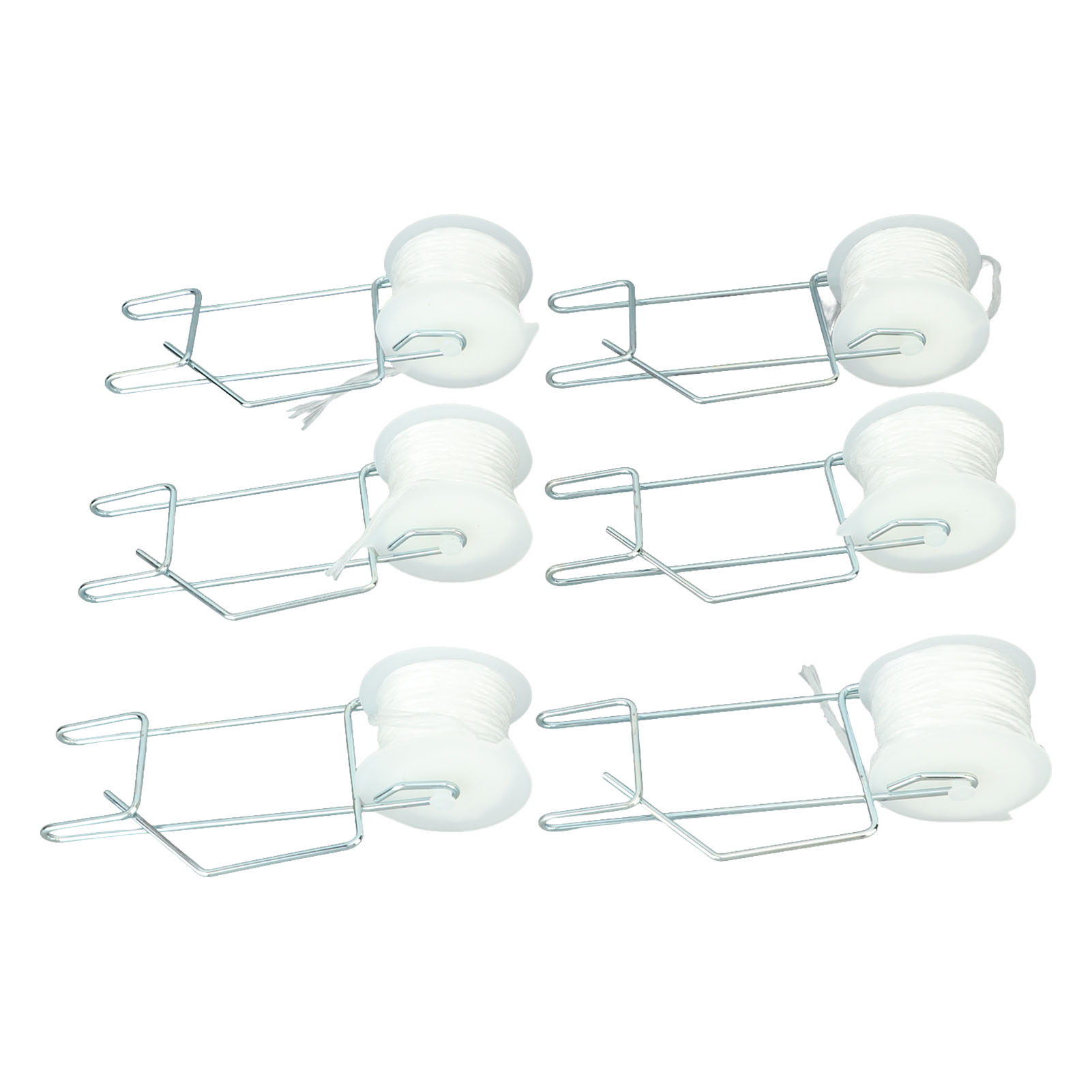 Set Mit 6 Tomatenstützhaken, Gewächshaushaken-set, Stützset Für Kirschtomaten, 15 Meter
