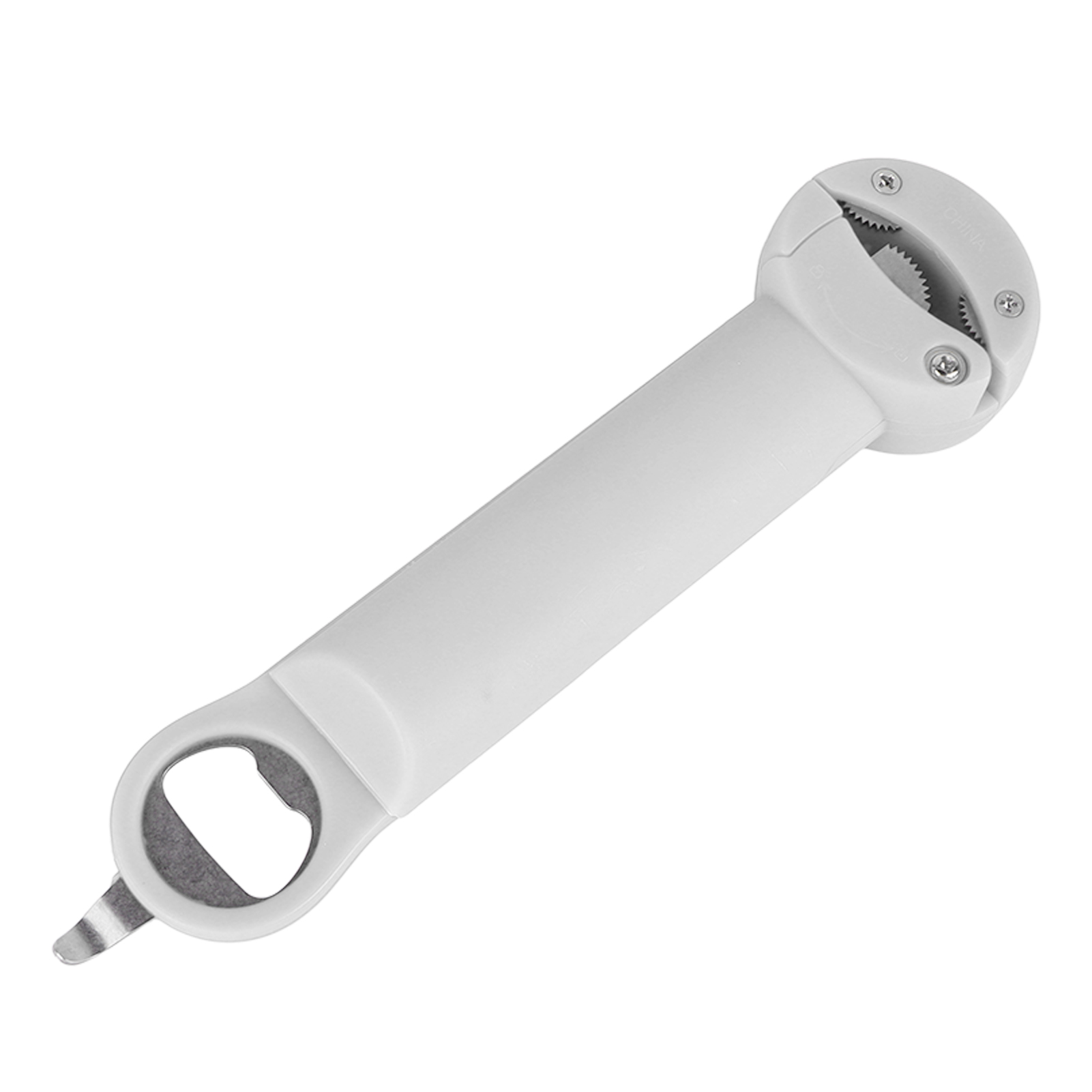 3-in-1-flaschenöffner Aus Edelstahl, Verstellbar, Multifunktionaler, Einziehbarer Glas- Und Flaschenöffner, Kronkorkenöffner, Flaschenöffnungshilfe, Beige